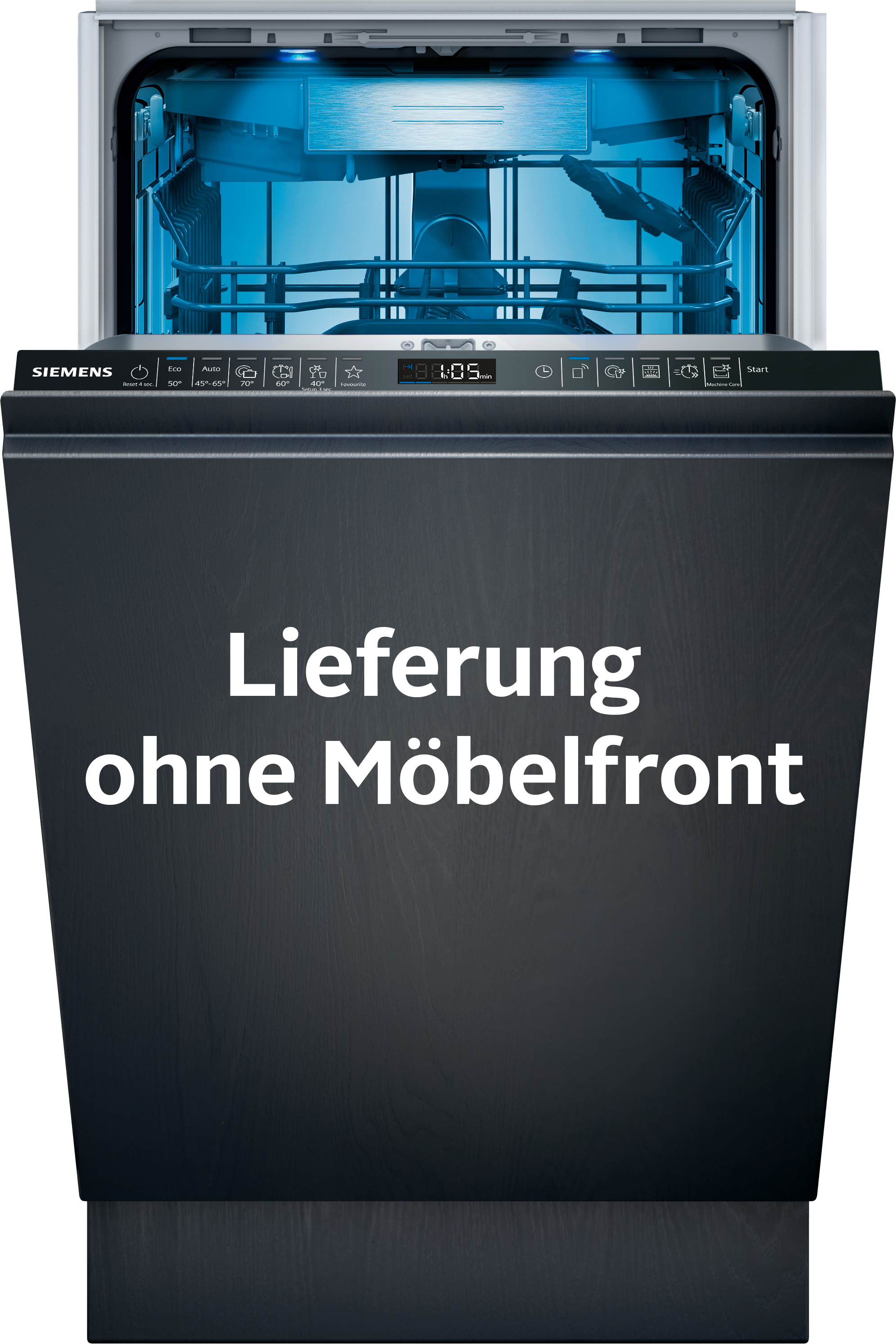 SIEMENS vollintegrierbarer Geschirrspüler iQ500 »SR65ZX22ME«, 10 Maßgedecke günstig online kaufen