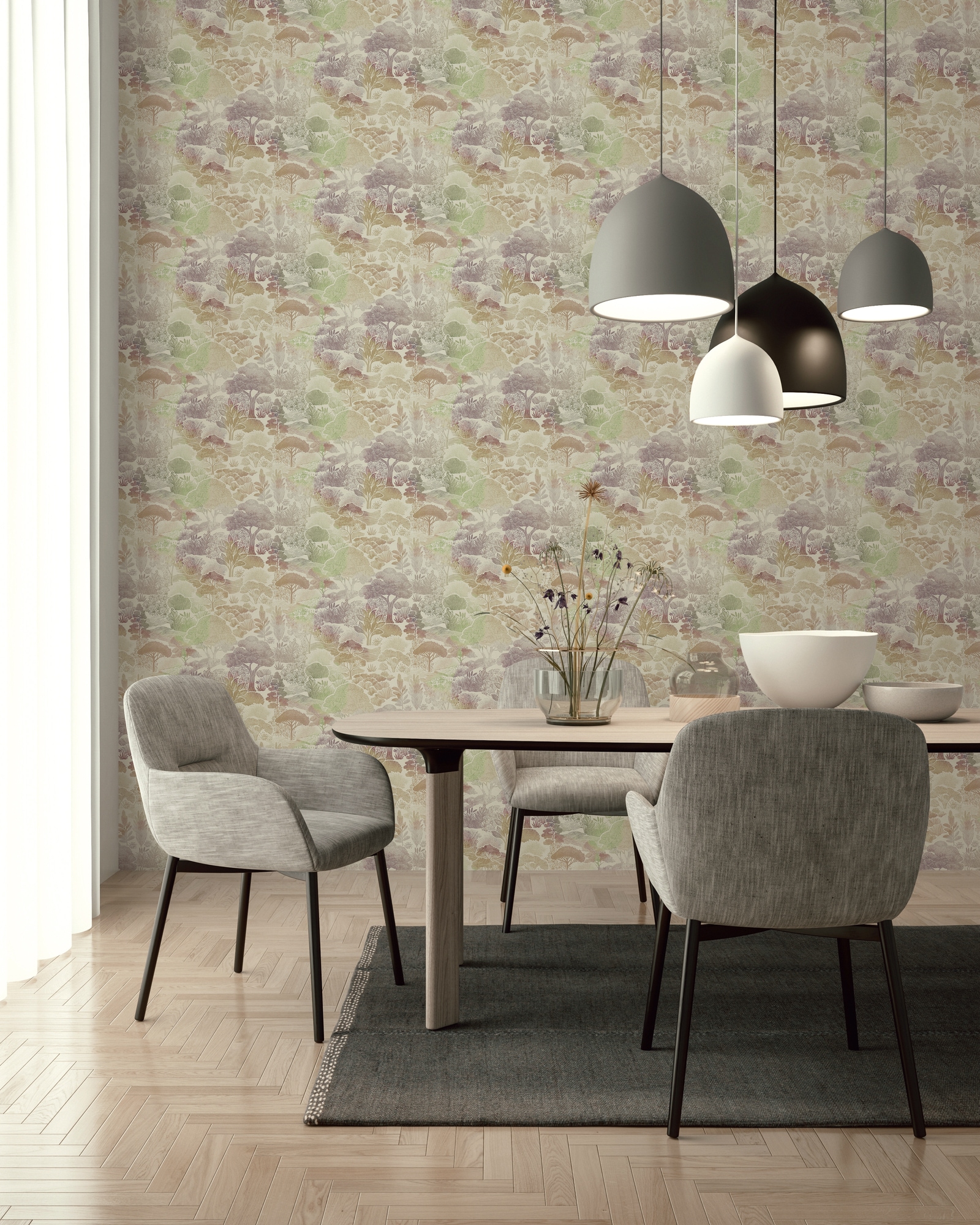 A.S. Création Vliestapete »Pintwalls III Line-Art Abstrakte Gesichter« 3D-Optik strukturiert