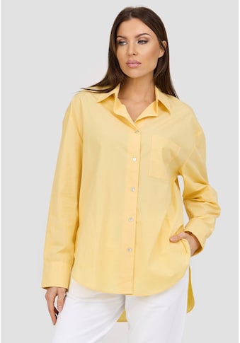 Cotton Candy Klassische Bluse »ZOE«, in klassischem Design kaufen