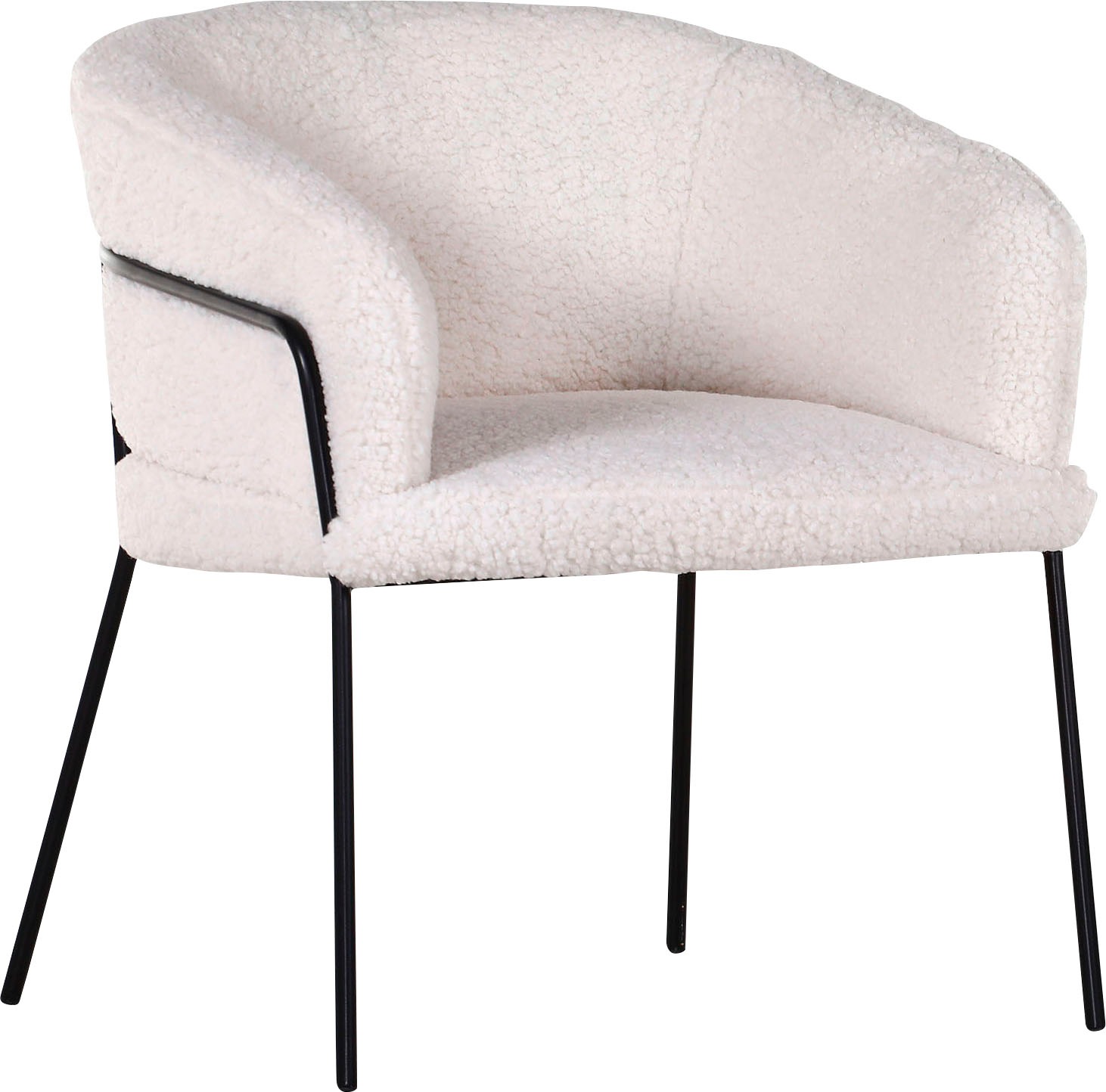 Gutmann Factory Sessel »Winchester«, mit modernem Teddyfell Bezug