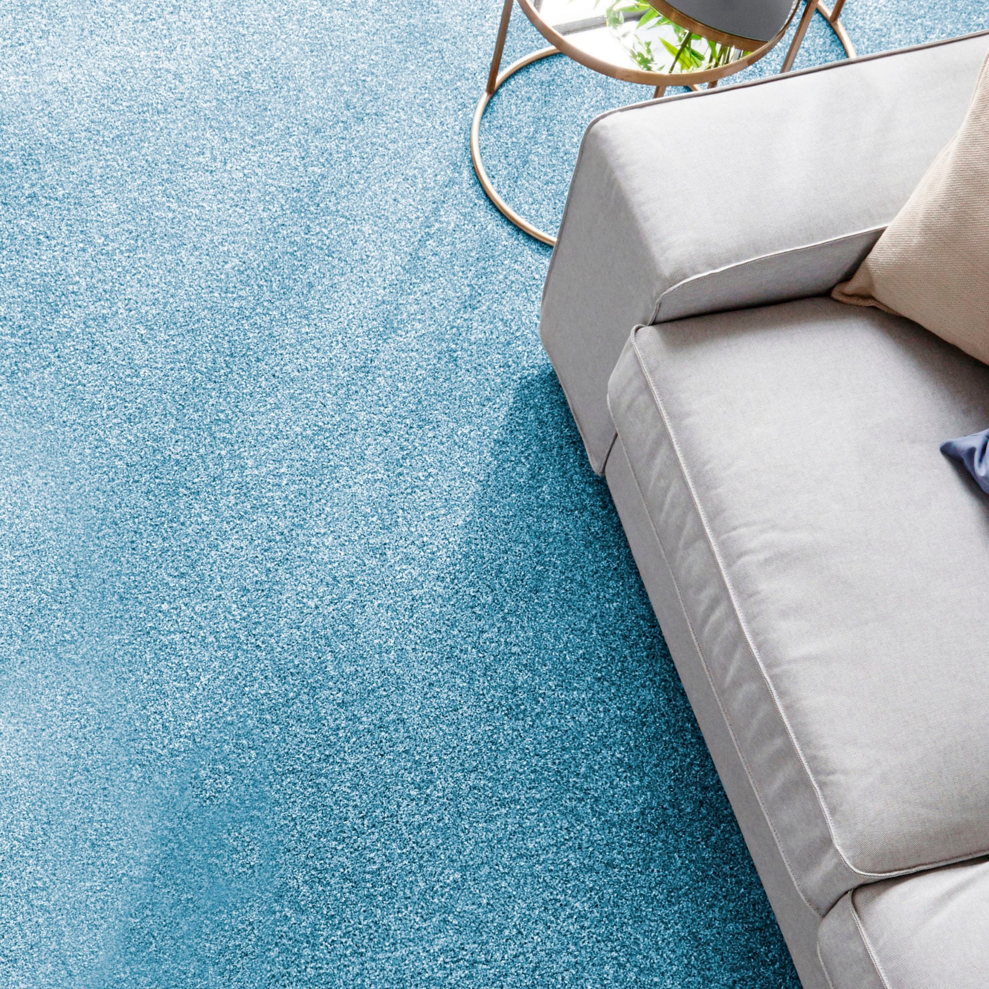 Andiamo Teppichboden »Catania, Velours, Made in Belgium«, rechteckig, 7,5 m günstig online kaufen