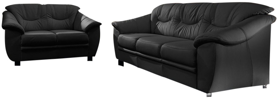sit&more Polstergarnitur »Savona«, NaturLEDER® (2-tlg.), bestehend aus je e günstig online kaufen