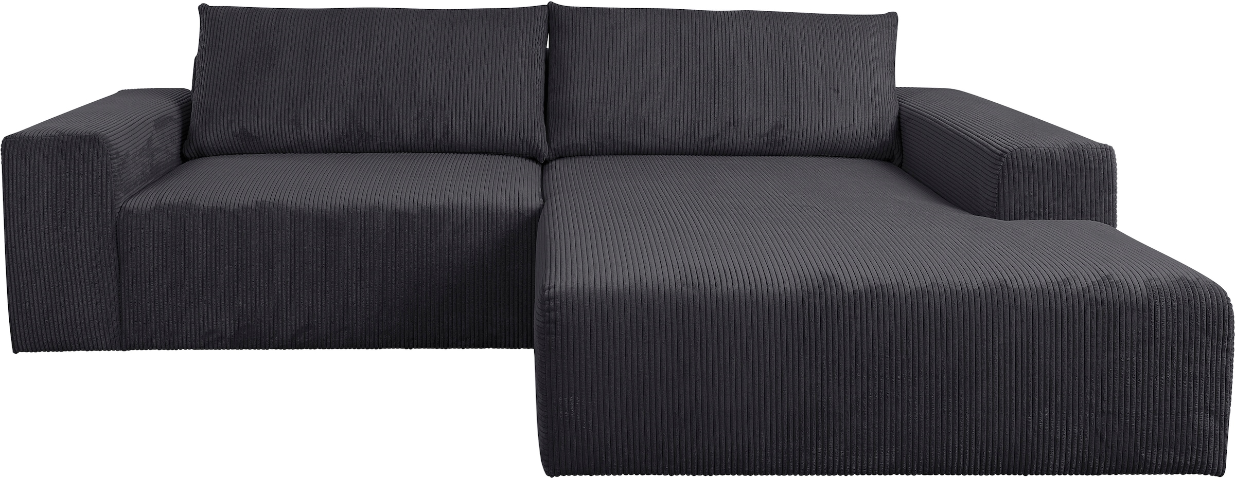 WERK2 Ecksofa »Rio, elegant und bequem, Breite 262cm, L-Form«, Puristisches Design mit maximalem Komfort