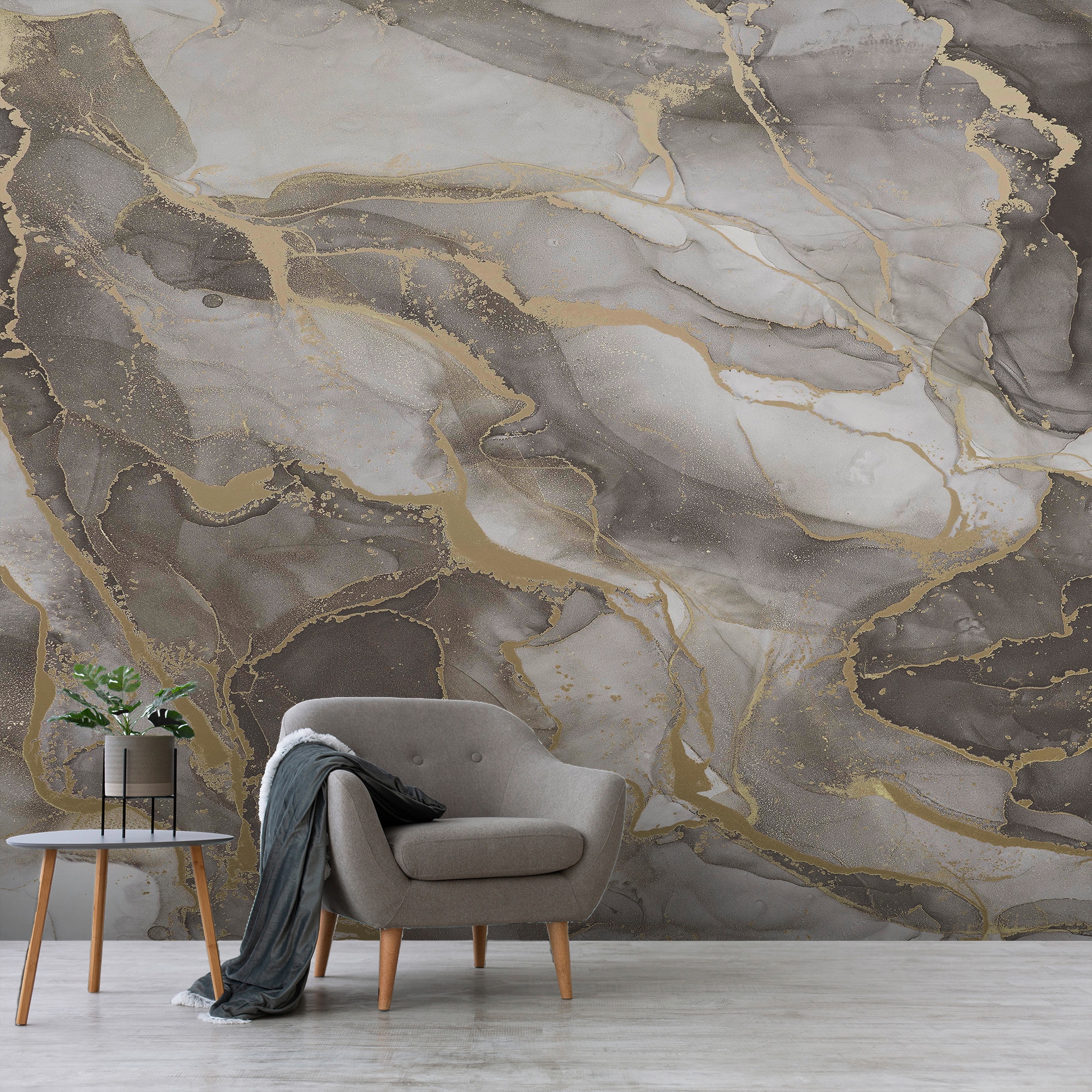 Art for the home Fototapete »Marmor«, Steinoptik, Design Tapeten