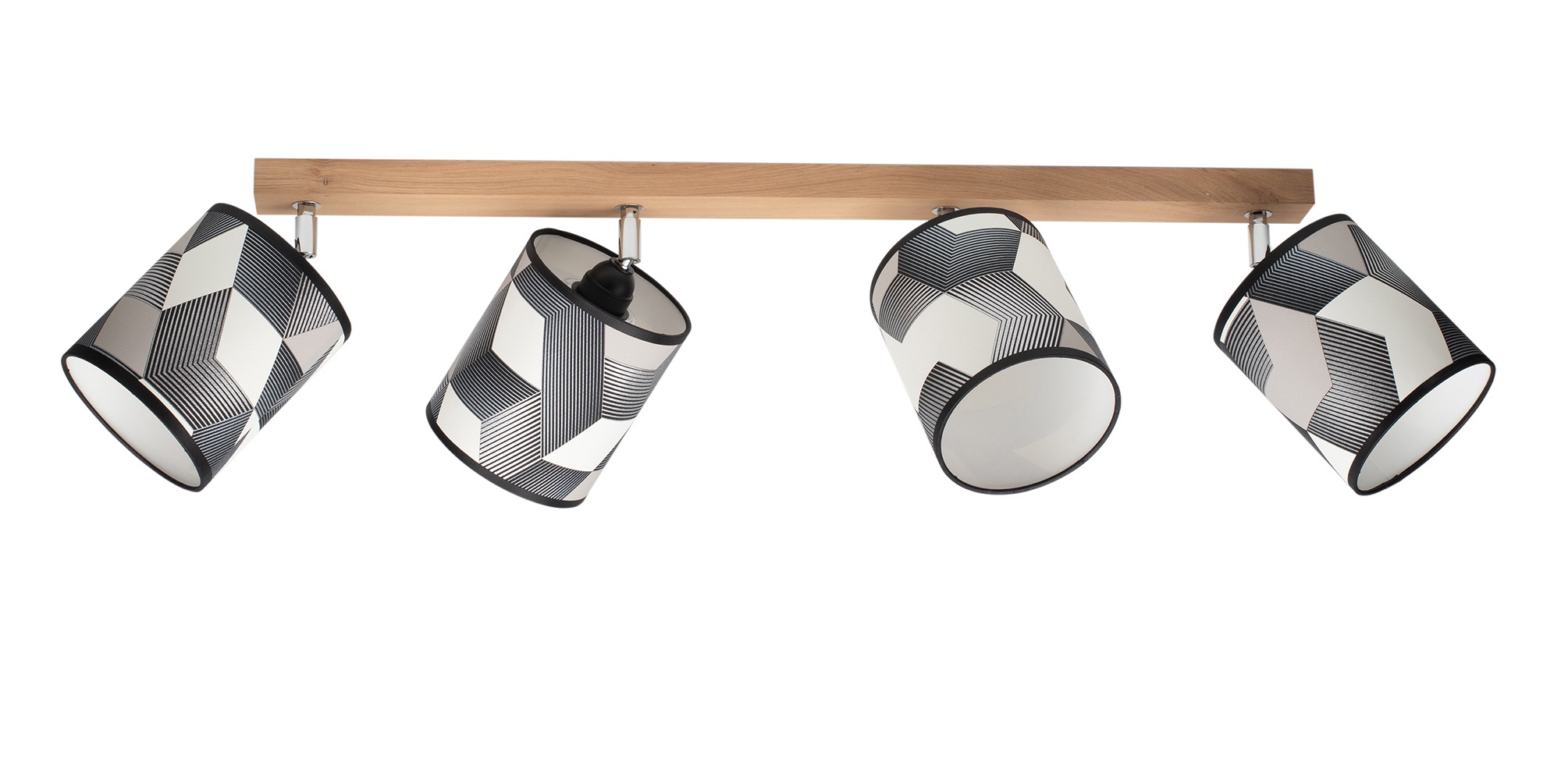 BRITOP LIGHTING Deckenleuchte »ESPACIO«, 4 flammig, Leuchtmittel E27   ohne günstig online kaufen