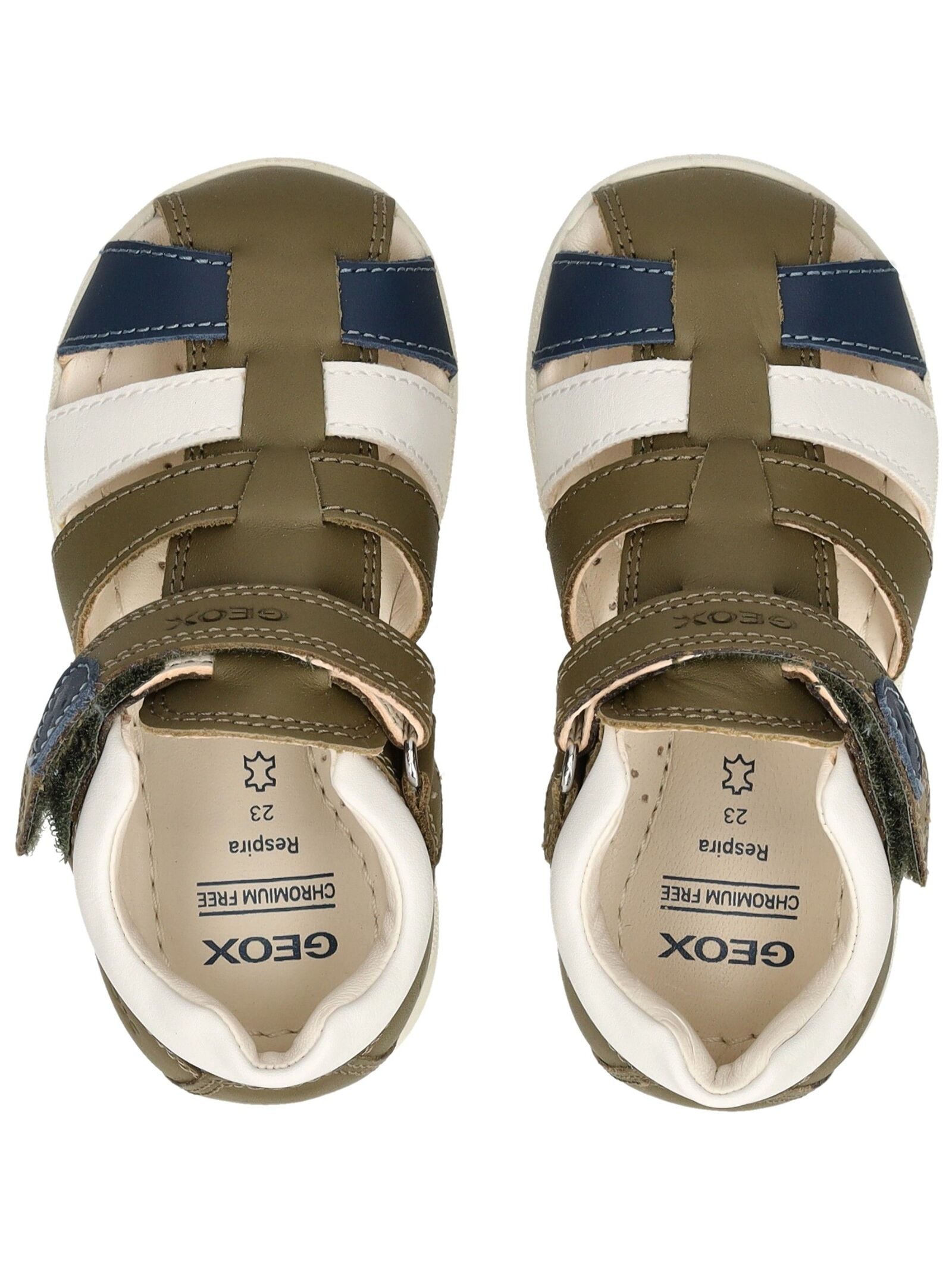 Geox Klettschuh »Geox Halbschuhe Leder/Synthetik«