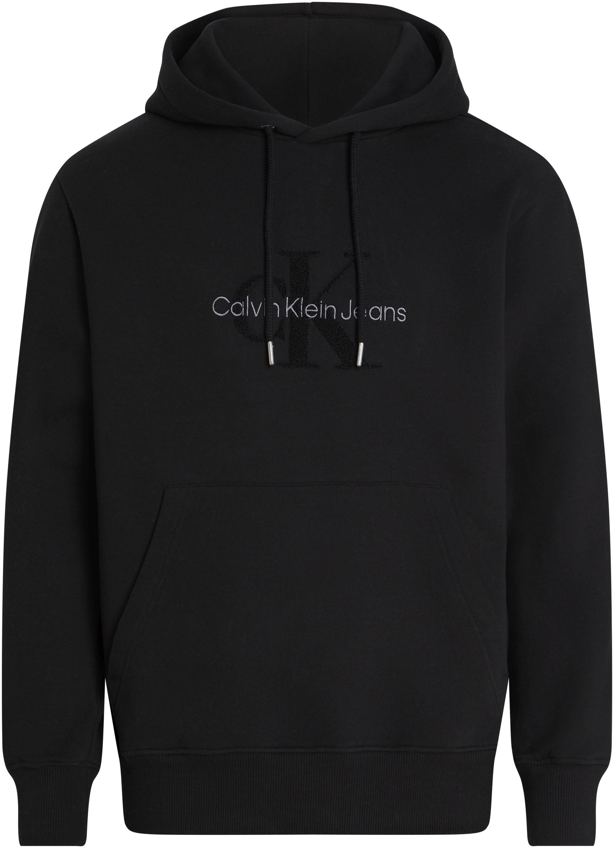 Calvin Klein Jeans Kapuzensweatshirt »CHENILLE MONOLOGO HOODIE«, mit Logostickerei