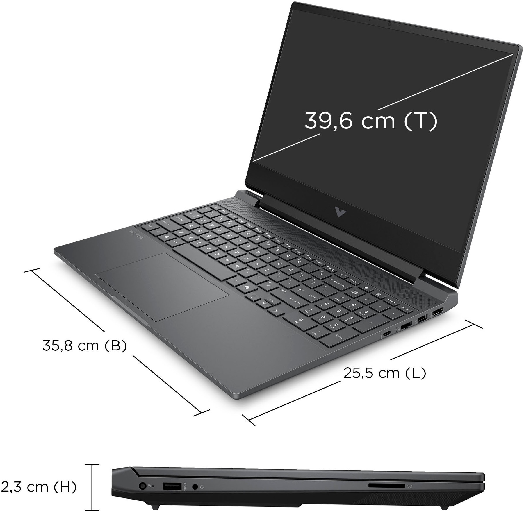HP Gaming-Notebook »Victus 15-fb3073ng Silver«