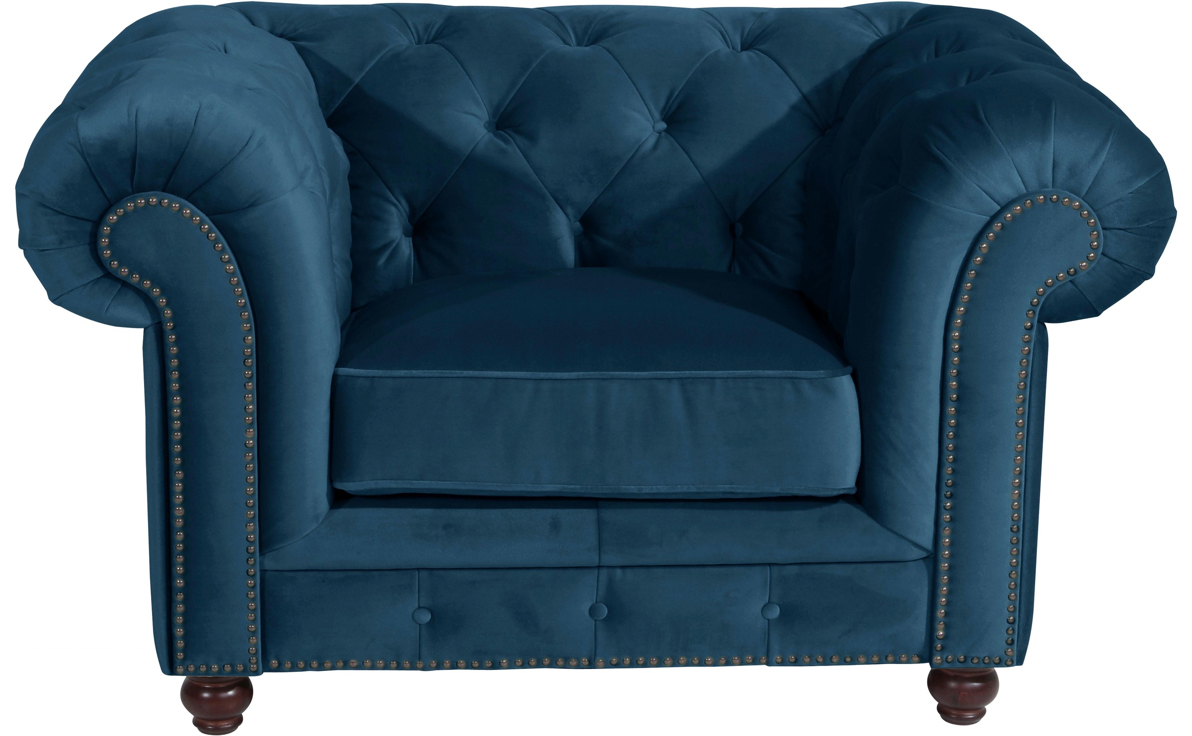 Max Winzer® Chesterfield-Sessel »Old England, Loungesessel, modern, Retro und elegant, bequemer Sessel«, mit edler Knopfheftung