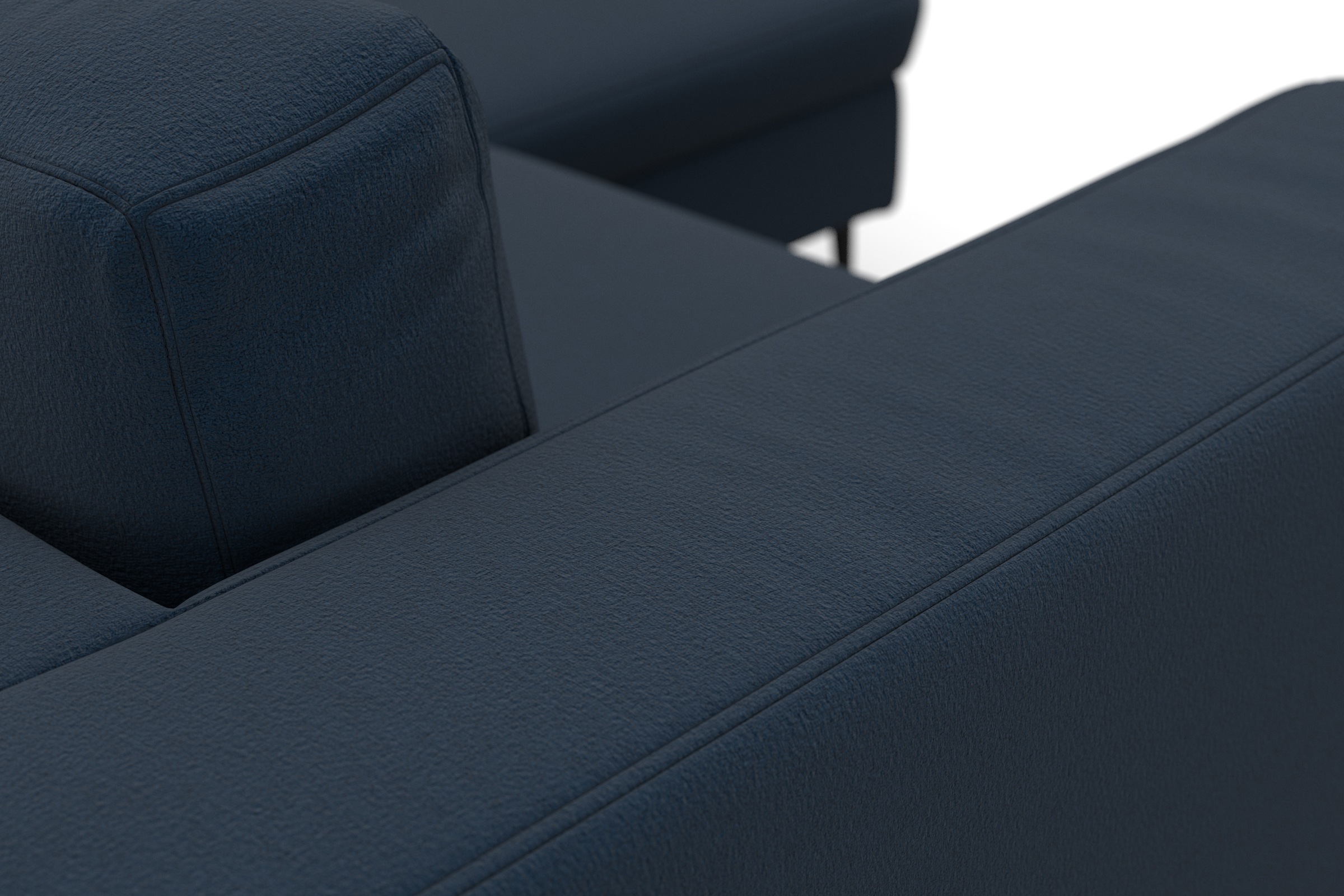DOMO collection Ecksofa »Modica kompakt und elegant, Breite 244, L-Form«, moderne Optik mit extrabreiter Recamiere, auch in Cord