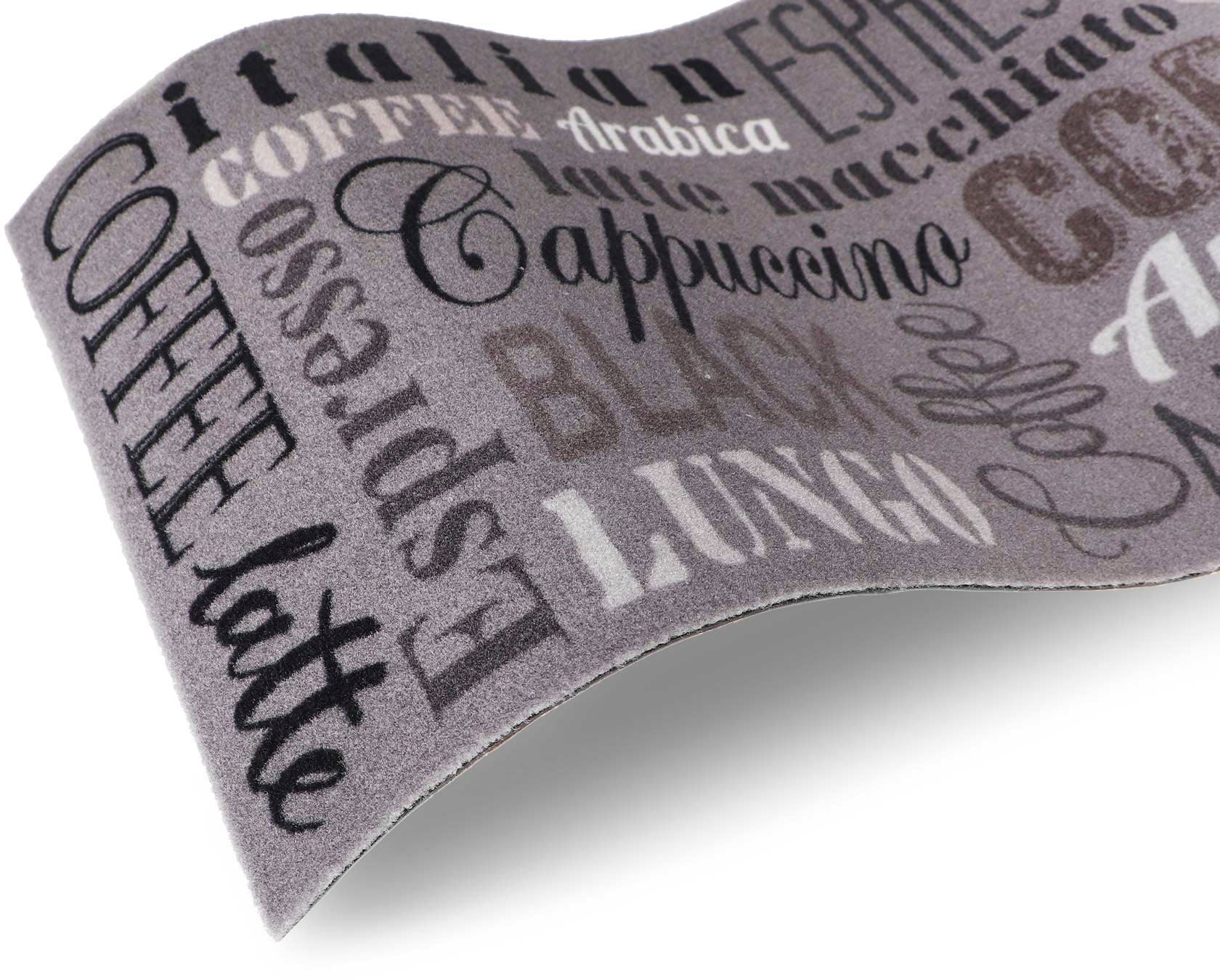 Primaflor-Ideen in Textil Küchenläufer »COFFEE«, rechteckig, mit Schriftzug, Größe 50x150 cm, rutschhemmend, waschbar, Küche