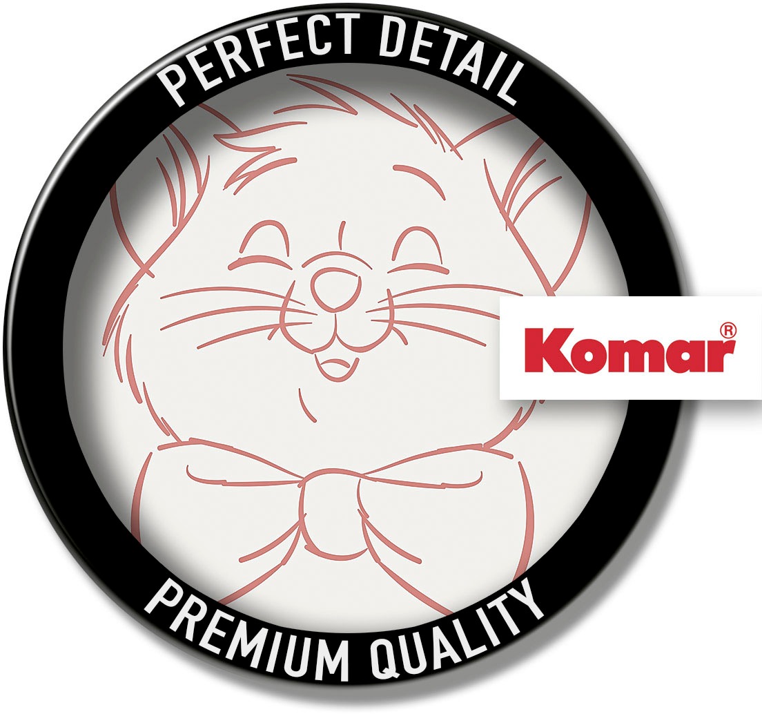 Komar Wandbild »Tough Toulouse«, (1 St.), Deutsches Premium-Poster Fotopapier mit seidenmatter Oberfläche und hoher Lichtbeständigkeit. Für fotorealistische Drucke mit gestochen scharfen Details und hervorragender Farbbrillanz.