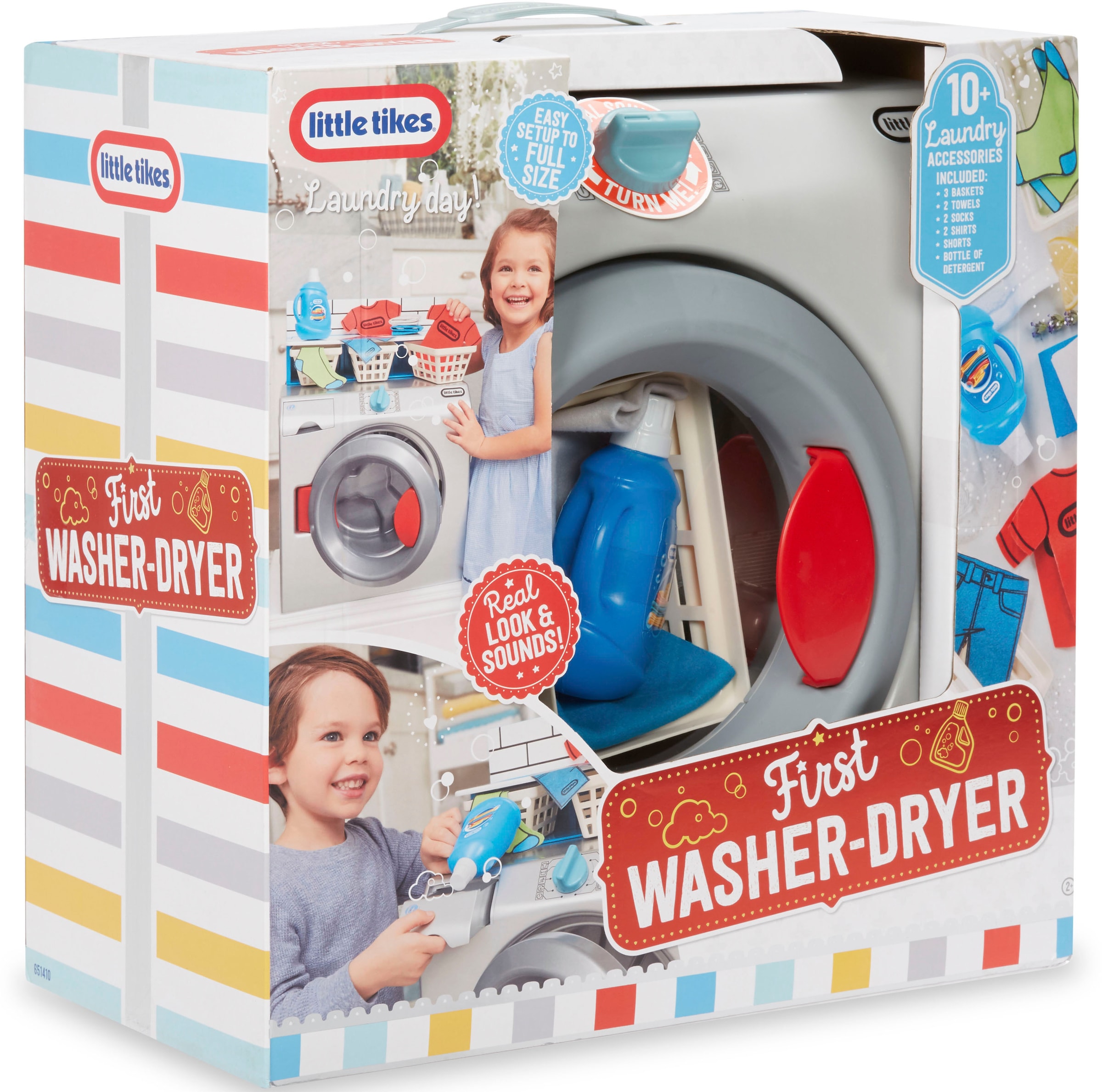 Little Tikes® Kinder-Waschmaschine »First Washer-Dryer«, mit Trockner; mit Licht und Sound