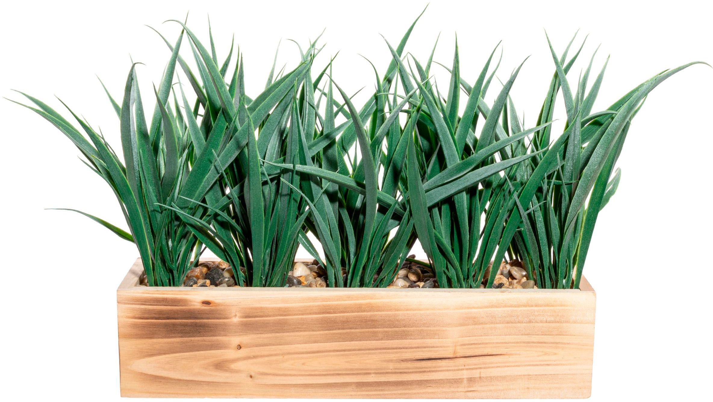 Creativ green Kunstgras »Holzkasten mit Gras«