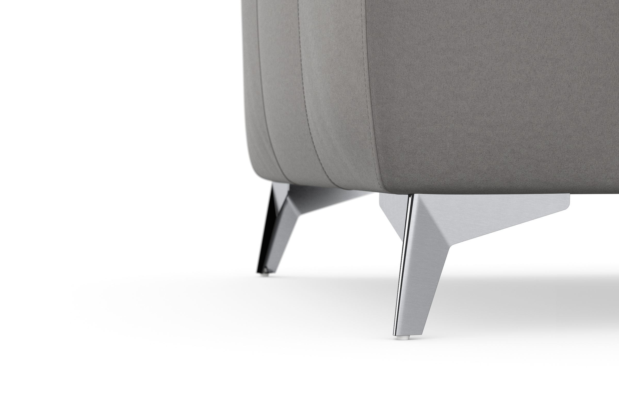sit&more Ecksofa »Sinatra L-Form«, optional mit Kopfteilverstellung und Armteilfunktion