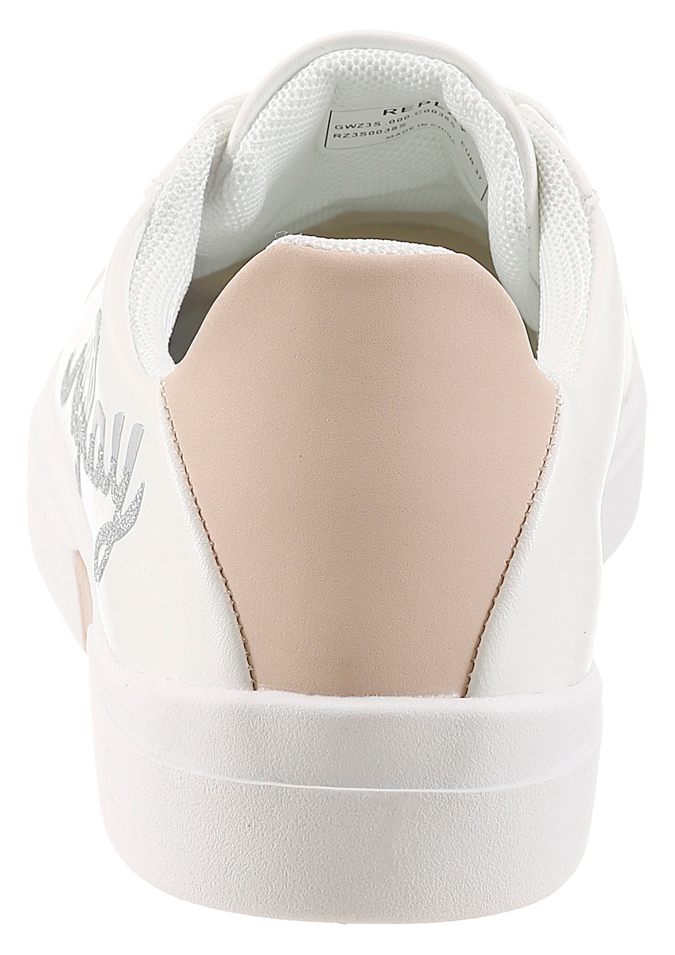 Replay Sneaker  Schnürschuh, Halbschuh, Freizeitsneaker mit glitzerndem Logoschriftzug