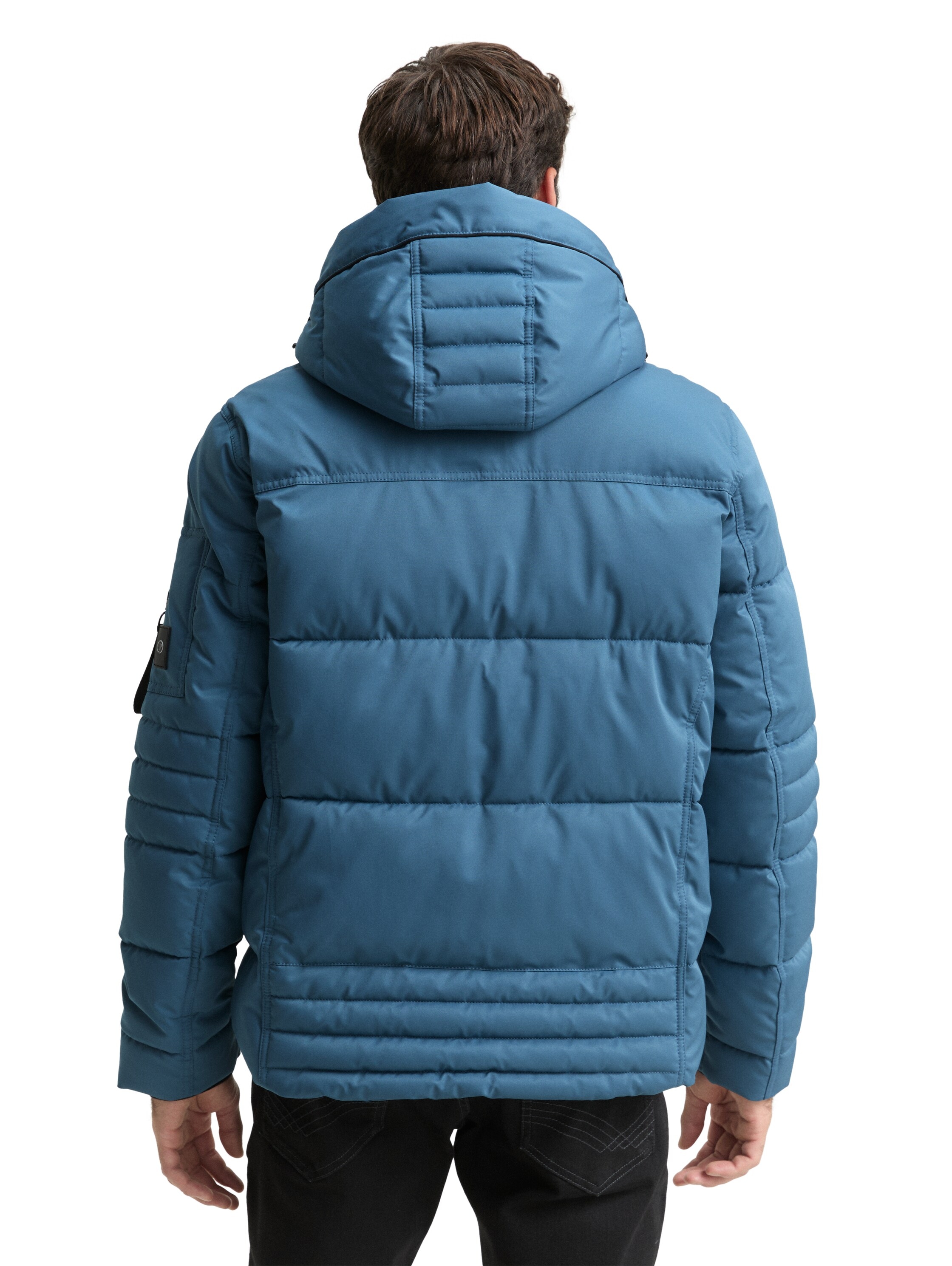 TOM TAILOR Steppjacke, mit Kapuze, mit Kapuze