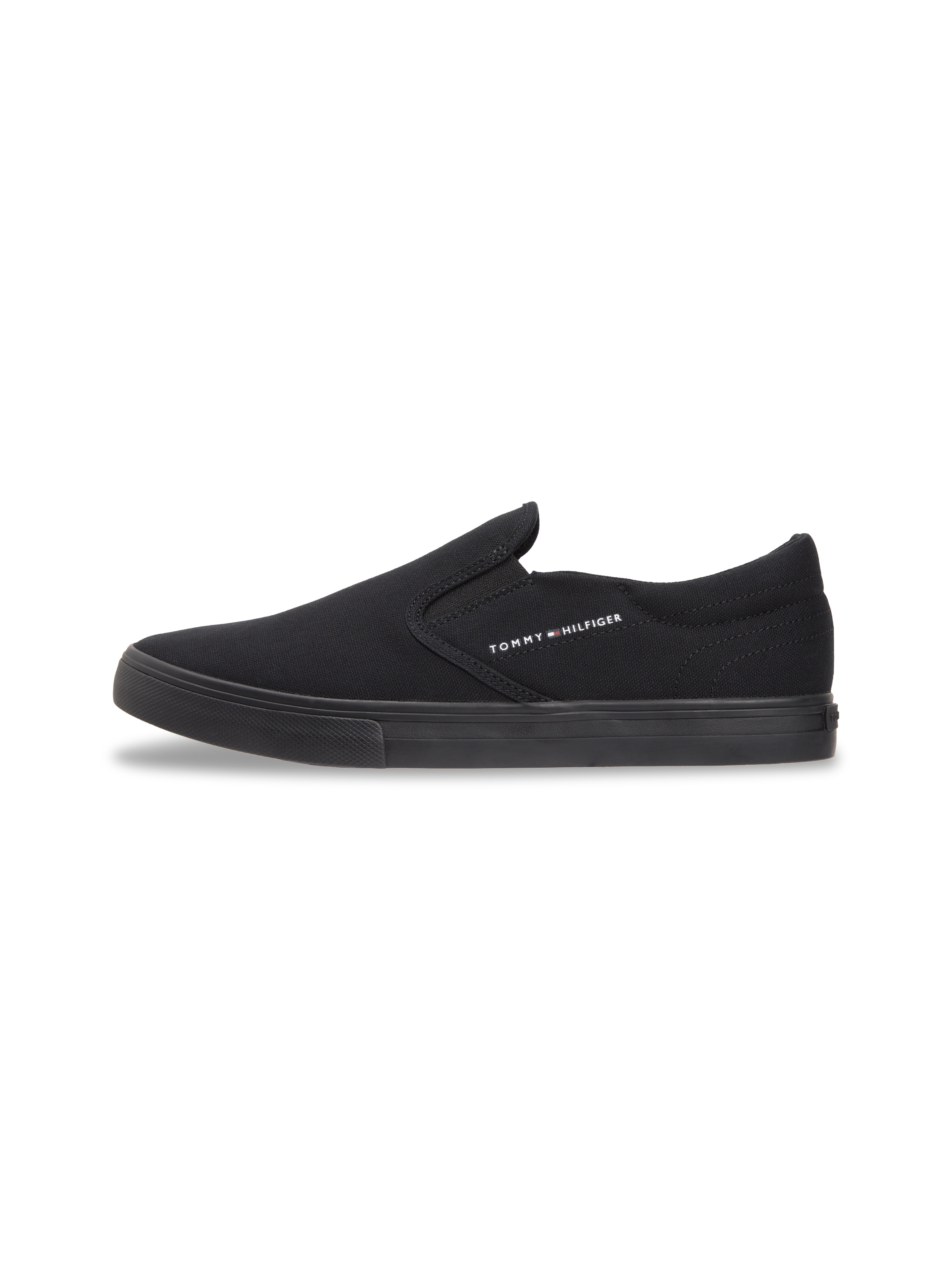Tommy Hilfiger Slip-On Sneaker »VULC CORE SLIP ON«  Freizeitschuh, Halbschuh, Slipper mit seitlichem Logoschriftzug