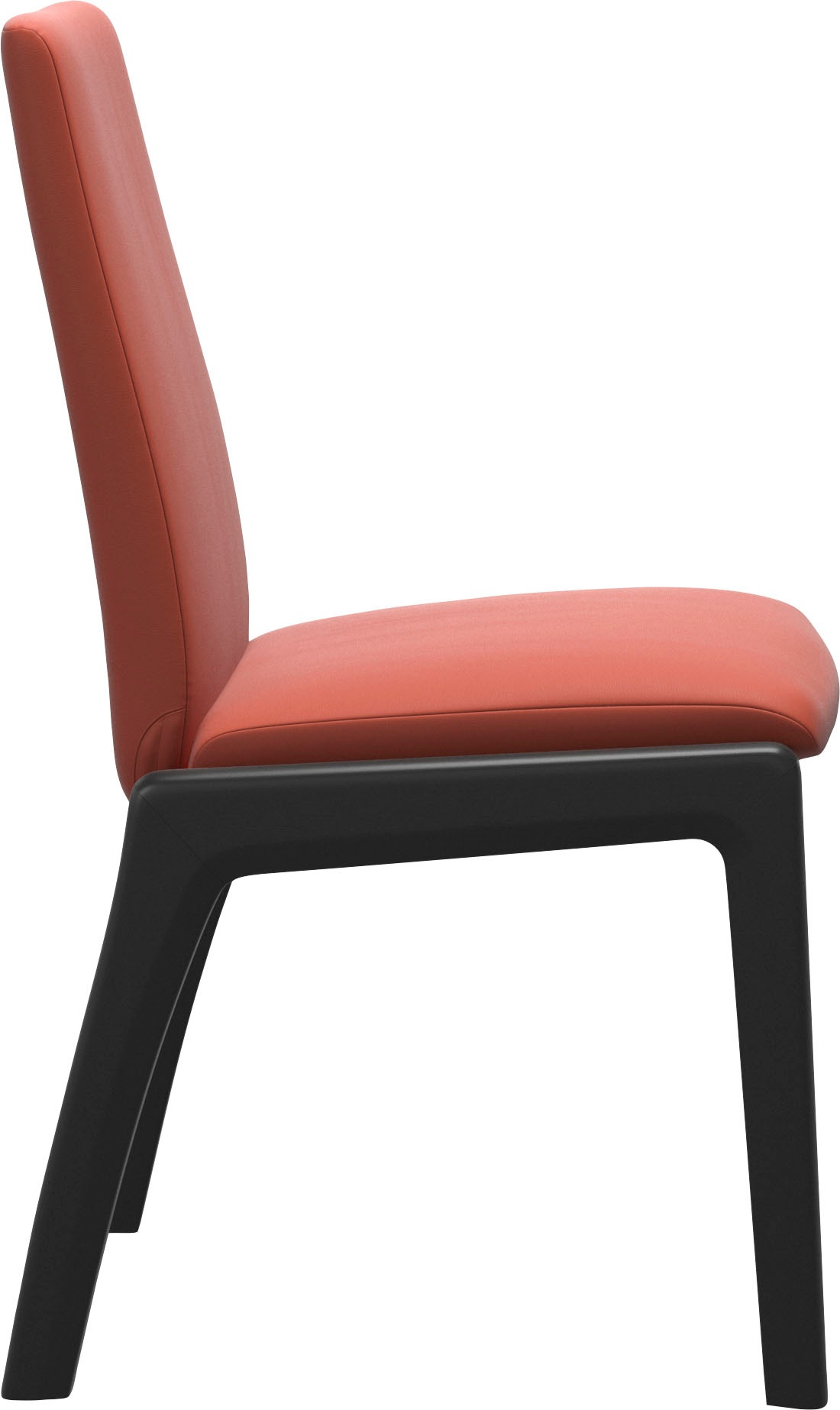 Stressless® Polsterstuhl »Laurel«, Leder BATICK, Low Back, Größe M, mit abgerundeten Beinen in Schwarz
