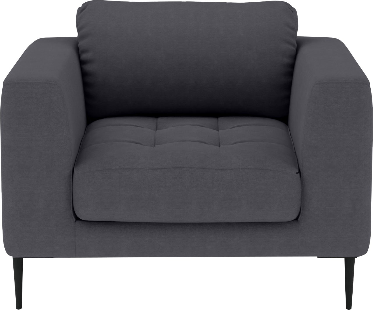 TRENDMANUFAKTUR Sessel »Luzi, Loungesessel, modern mit extra hohen Füßen« D günstig online kaufen