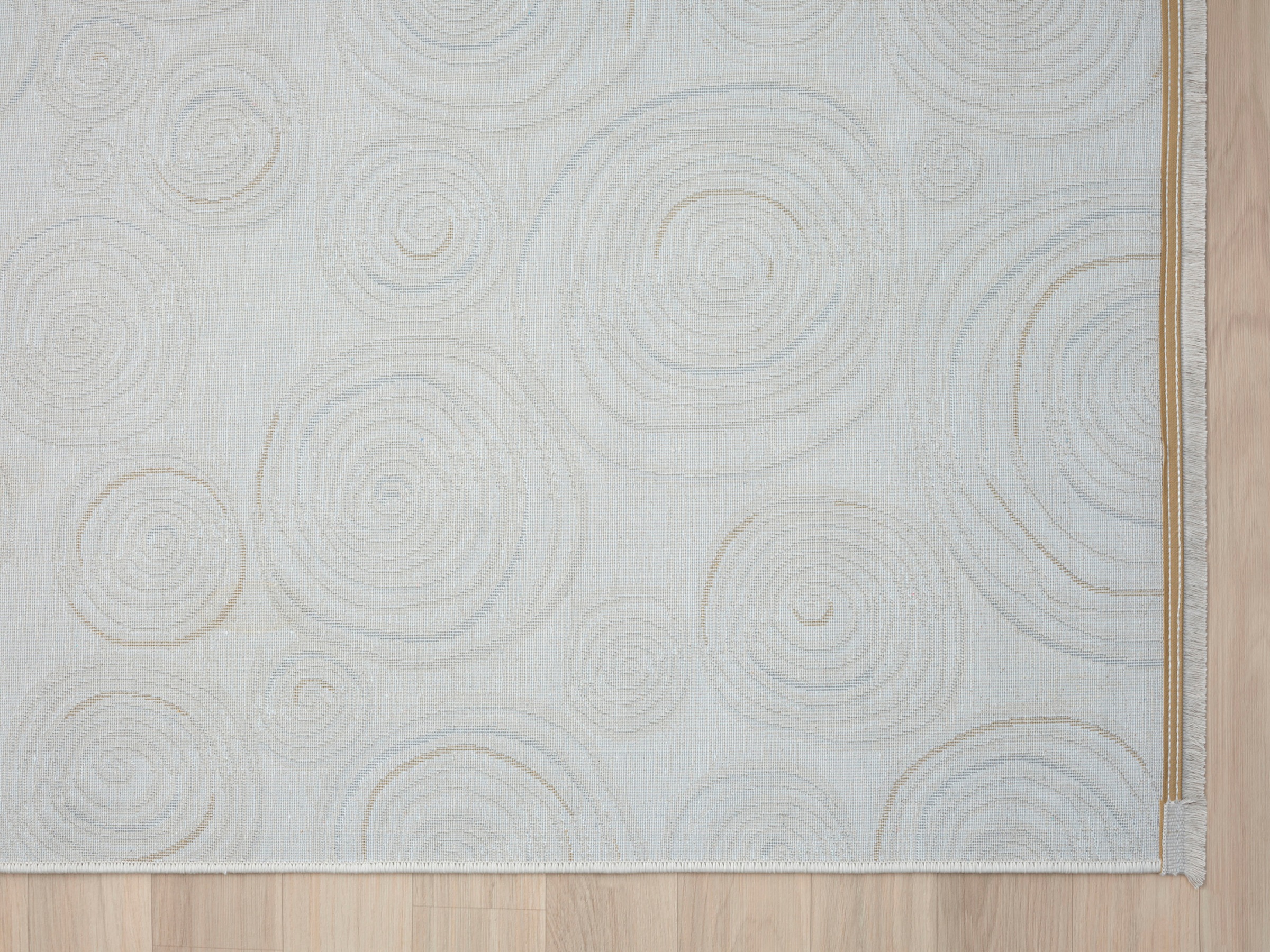 Myflair Möbel & Accessoires Teppich »My Style, LAGERRÄUMUNG!«, rechteckig, 10 mm Höhe, Kurzflor, Scandi-Design, besonders weich durch Microfaser, mit Fransen