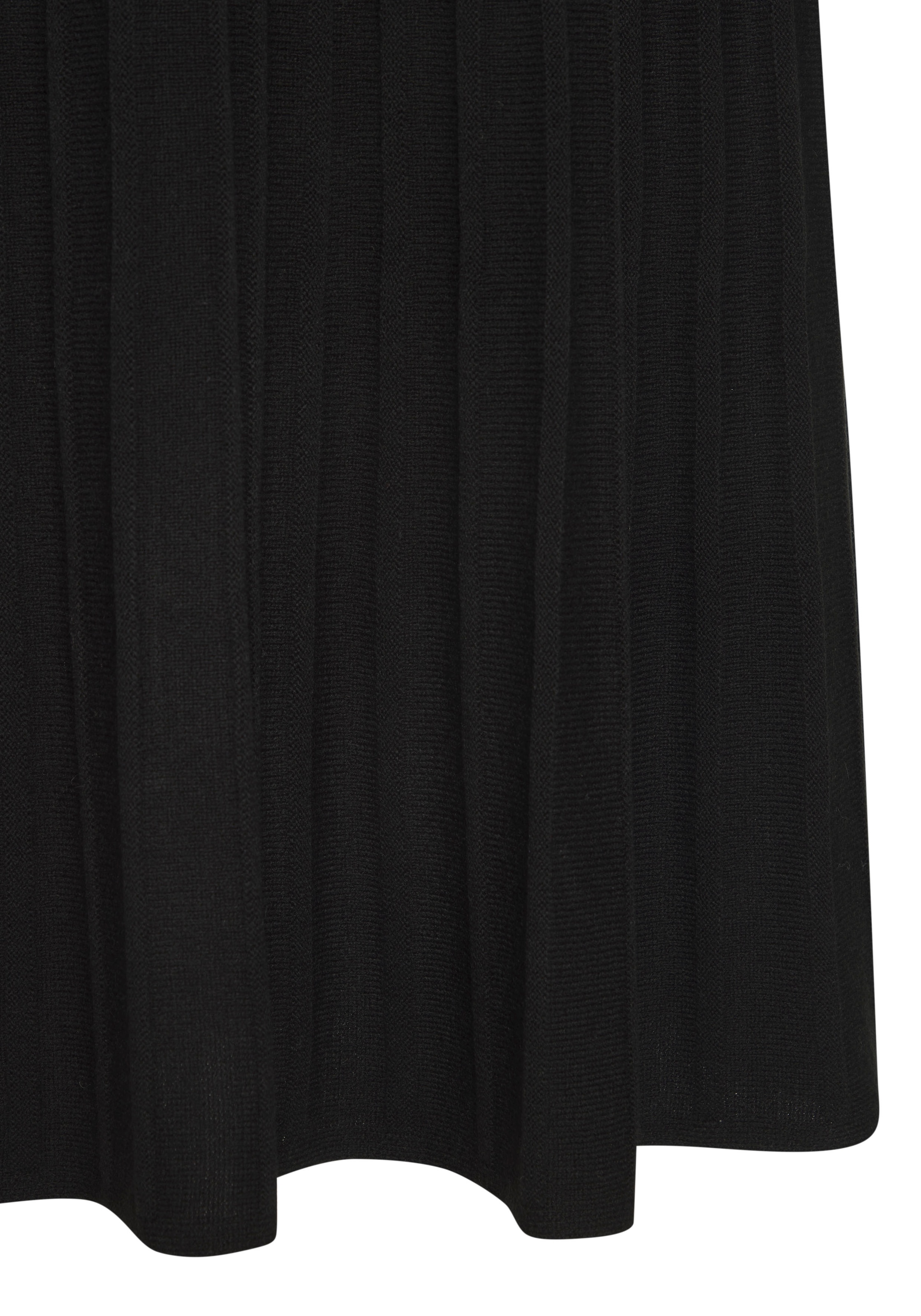 LASCANA Strickrock in Plisseeoptik, eleganter Maxirock aus Strukturstrick
