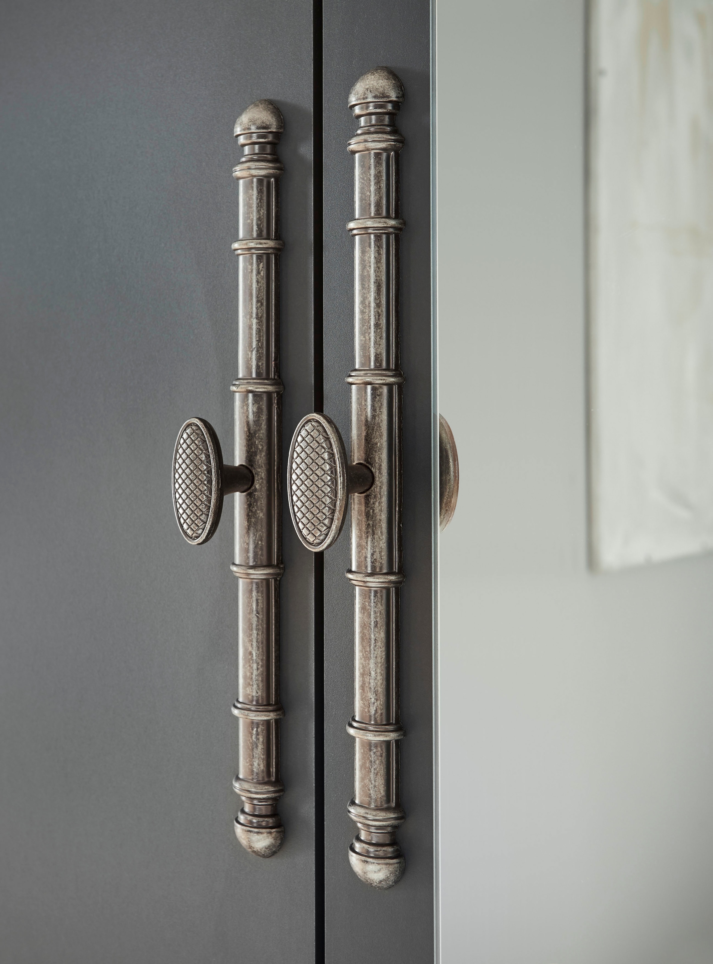 Home affaire Garderobenschrank »WESTMINSTER BESTSELLER!«, (Breite ca. 108 cm), im romantischen Landhausstil