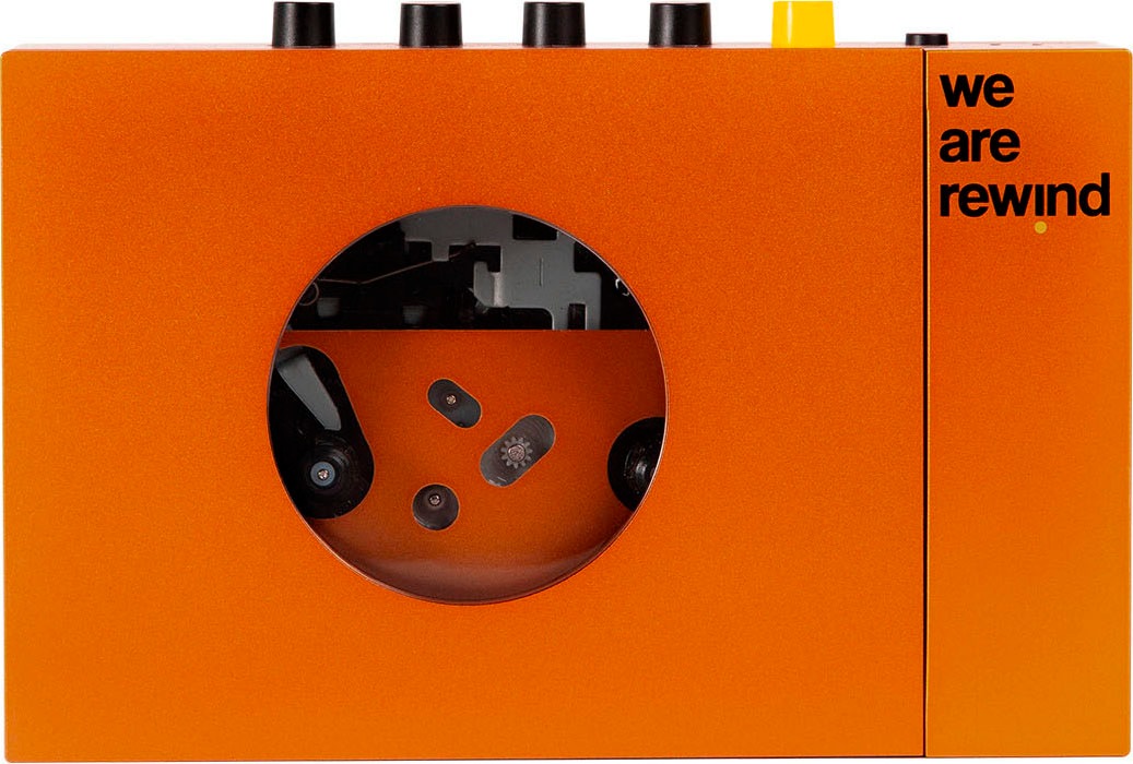 We Are Rewind Kassetten Player »Tragbarer Kassettenspieler mit Bluetooth«, Bluetooth