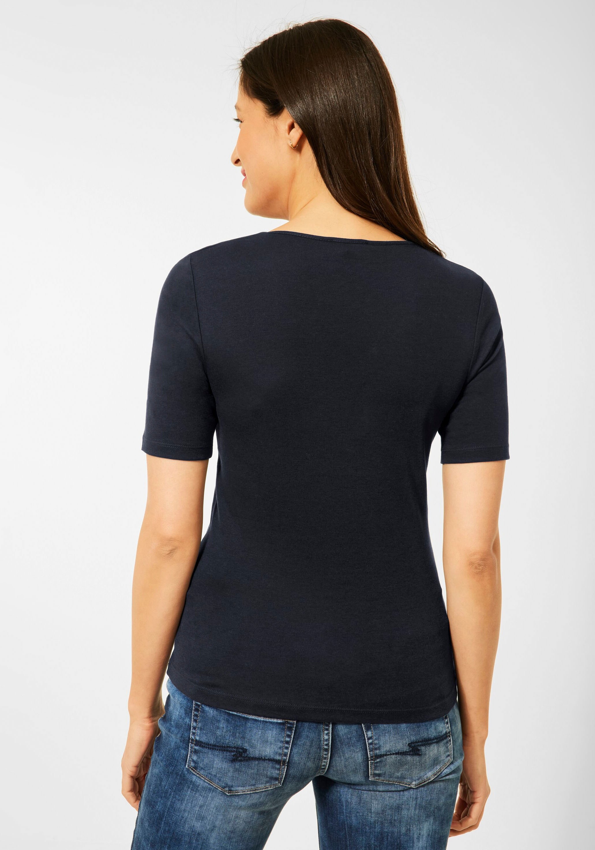 STREET ONE T-Shirt »Style Palmira« im Basic-Style