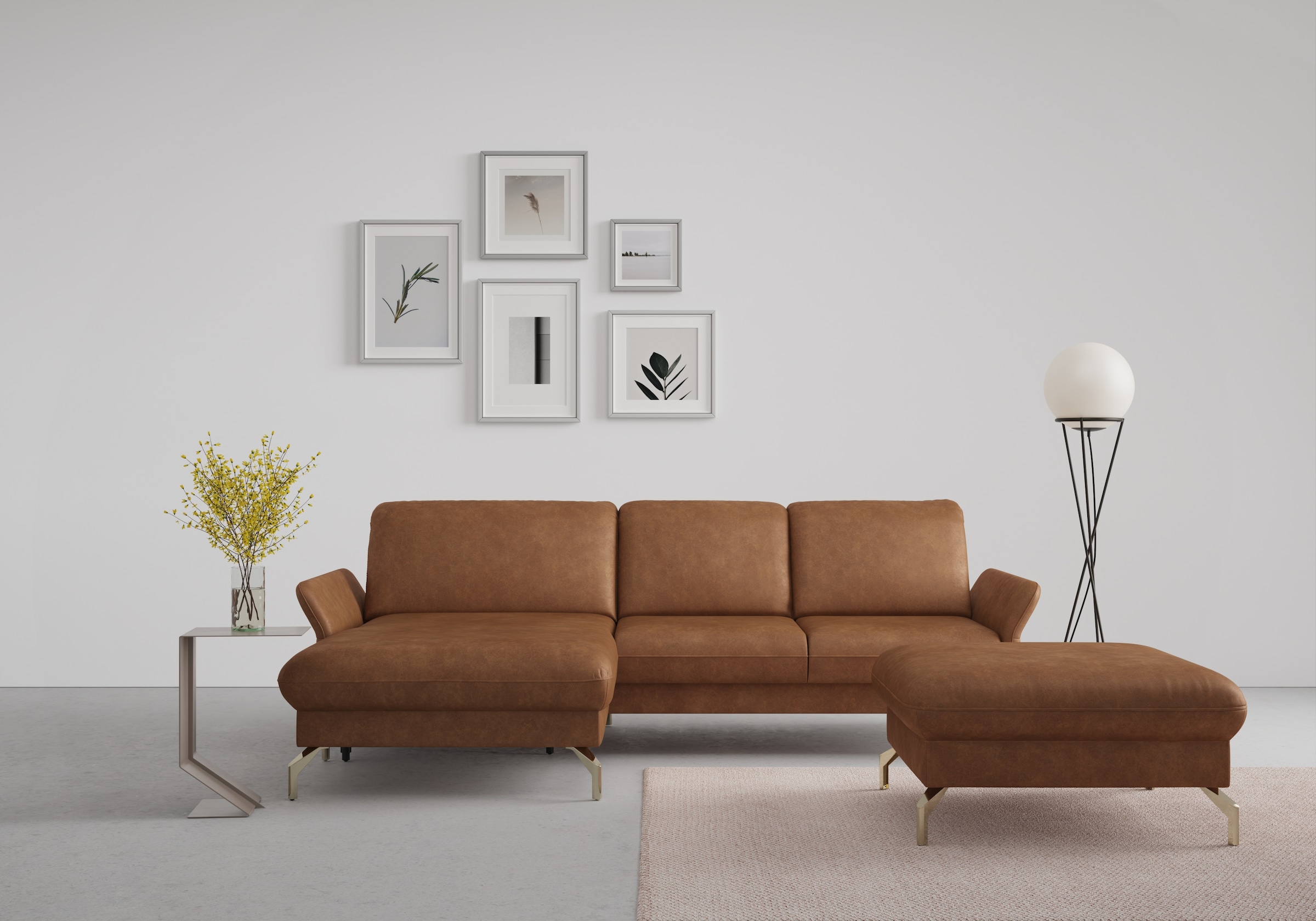 sit&more Ecksofa »Fashion L-Form«, wahlweise mit Kopfteilverstellung, Vorzi günstig online kaufen