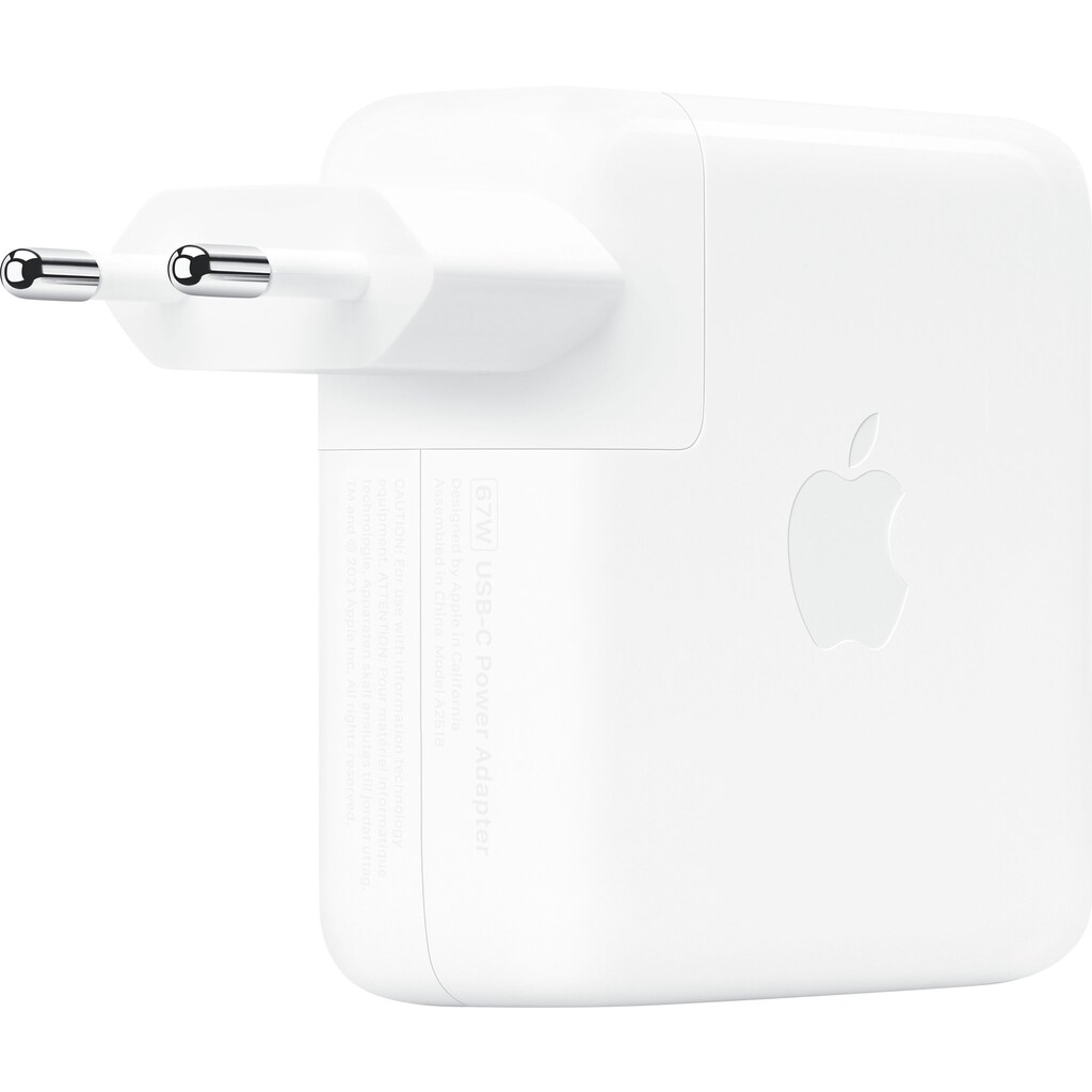 Apple Adapter »67W USB-C Power Adapter (Netzteil)«