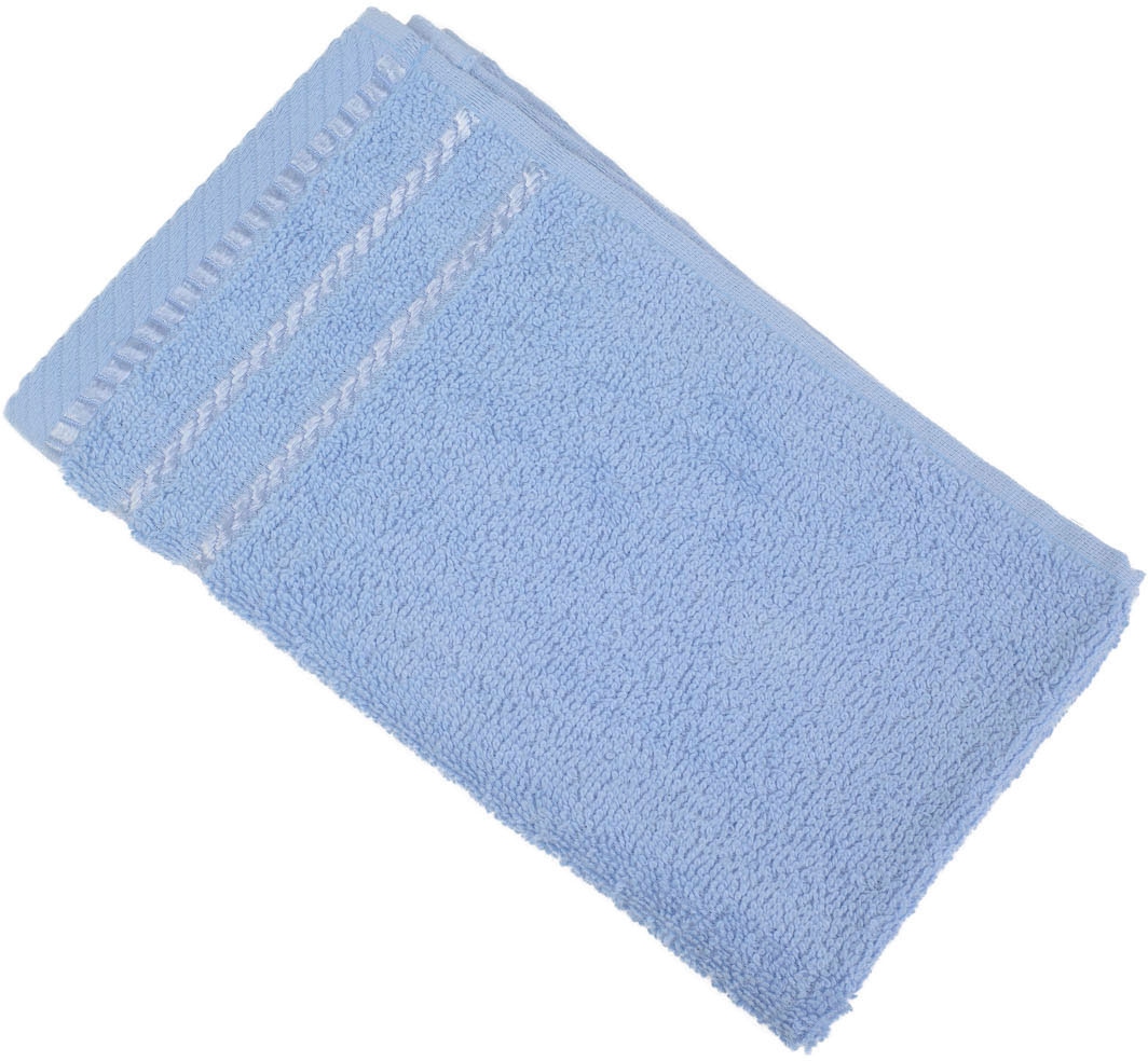 »Berlin« blau Frottier, Obermaterial: 100% Baumwolle B/L: 30cmx50cm, 4 Stk., Frottier