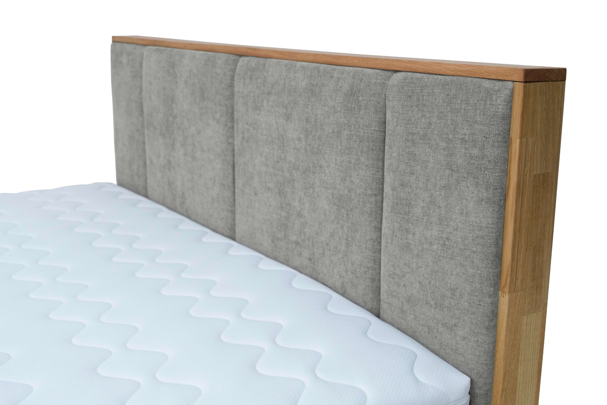 OTTO home Boxbett »Fennor, Doppelbett, Polsterbett, Federkernbett, Komforbett, 160/180 cm« Boxbett: 5-Z-Taschenfederkern im Unterbau, Härtegrad 3, inkl. Topper