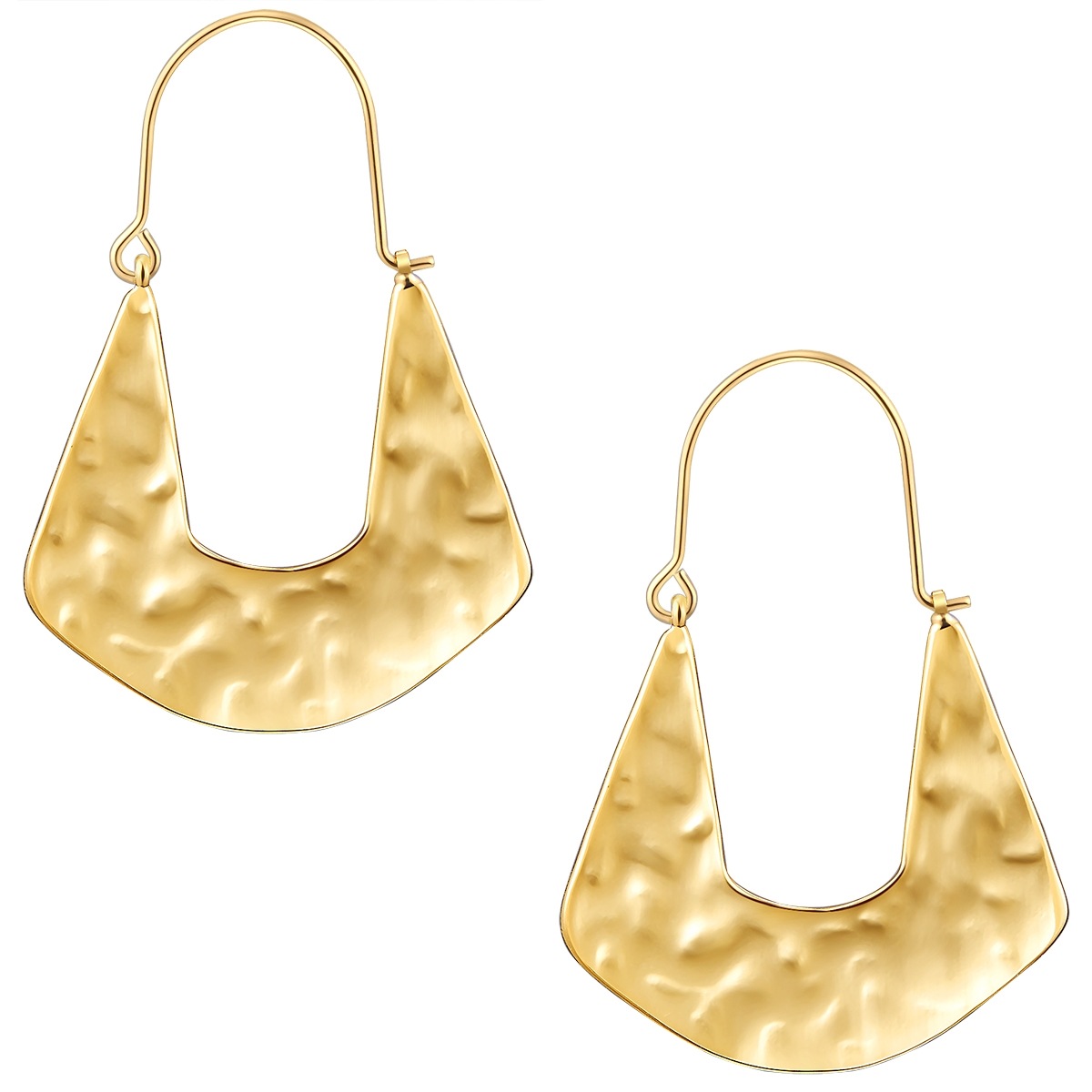 Yokoamii Paar Creolen »Set: Y41«, (2 tlg.), Creolen gelbgold