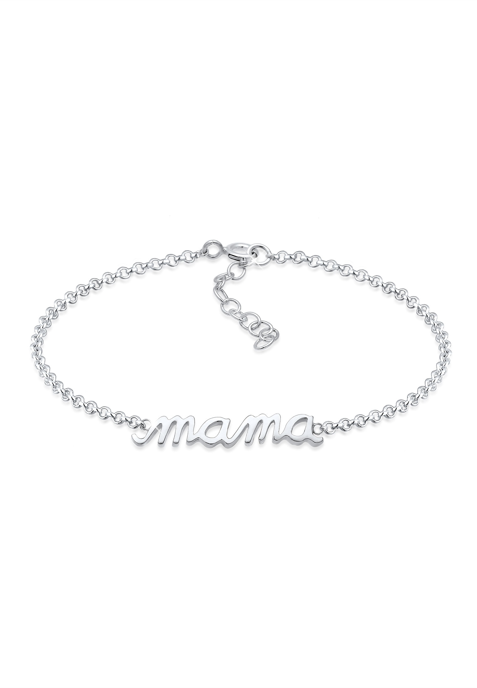 Elli Armband »Mama Schriftzug Wording Muttertag Liebe 925 Silber«