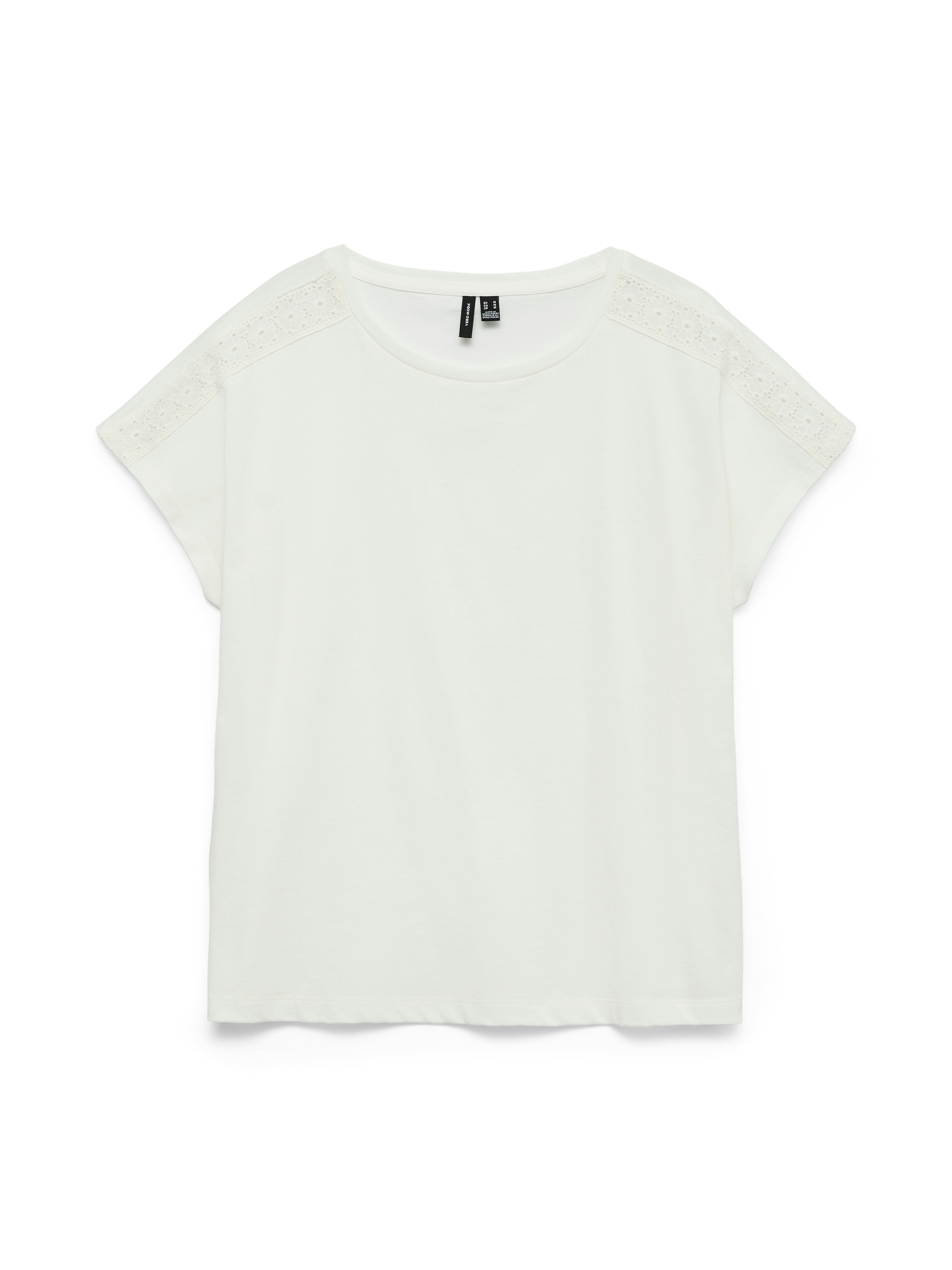 Vero Moda Kurzarmshirt »VMEMMY SS LACE TAPE TOP JRS GA NOOS«