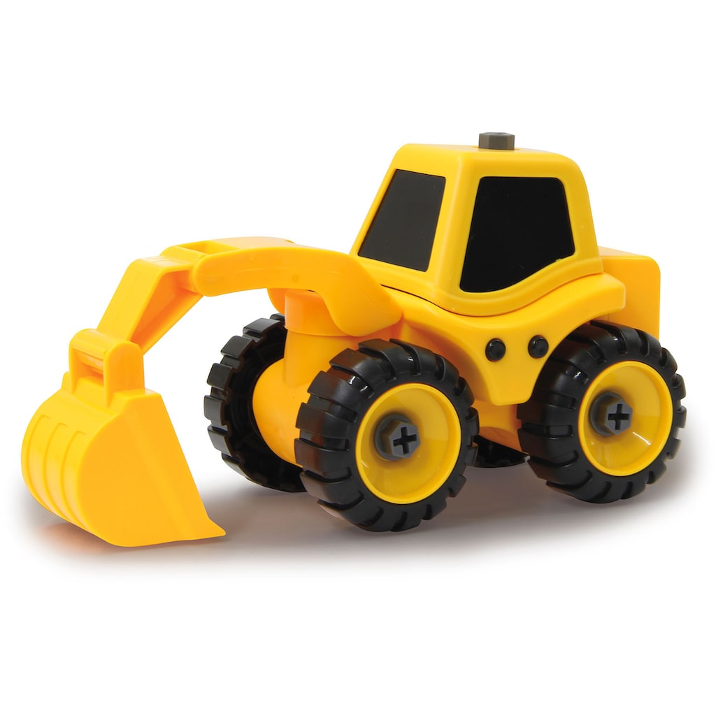 Jamara Spielzeug-Traktor »Baufahrzeuge 9 in 1«, (Set, 46 tlg.)
