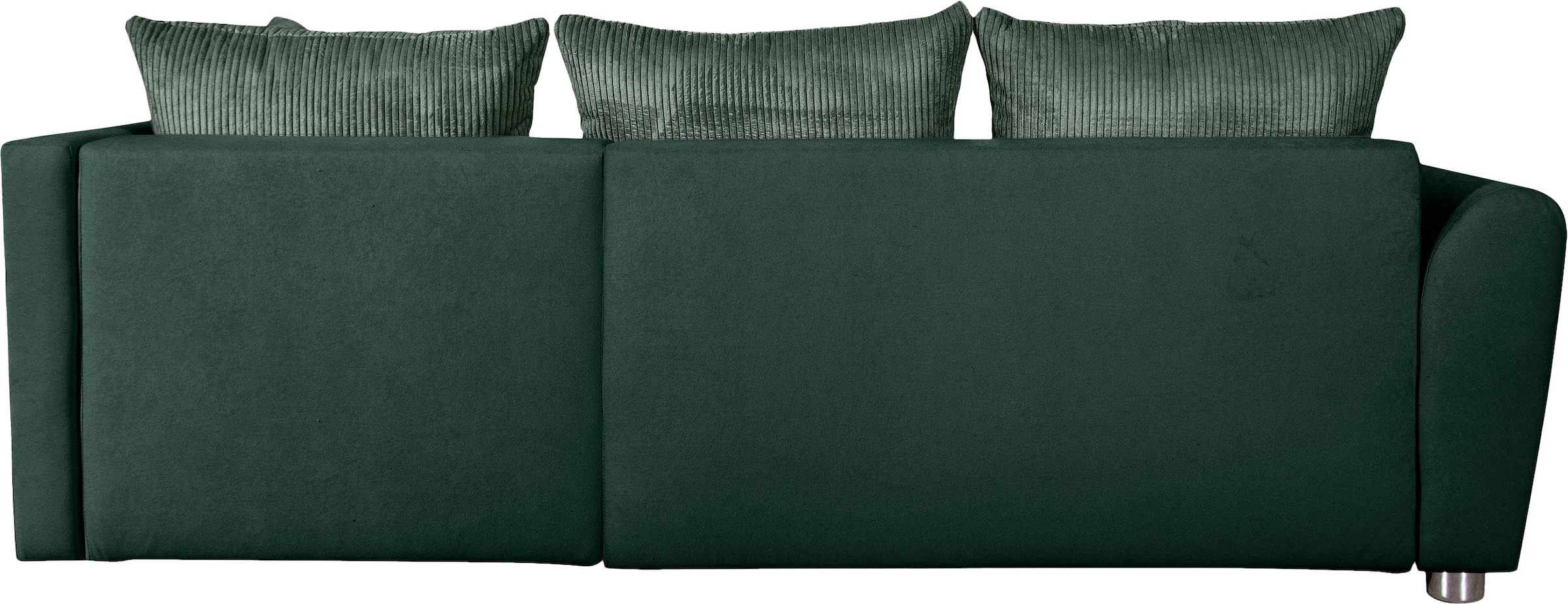 COLLECTION AB Ecksofa, Ecksofa,Bettfunktion,Bettkasten,Bonnelfederkern, Rückenkissen