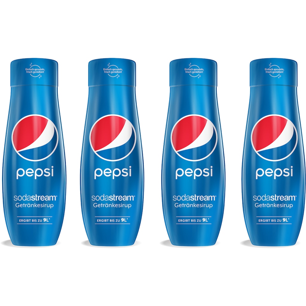 SodaStream Getränke-Sirup, Pepsi Cola, (4 Flaschen)
