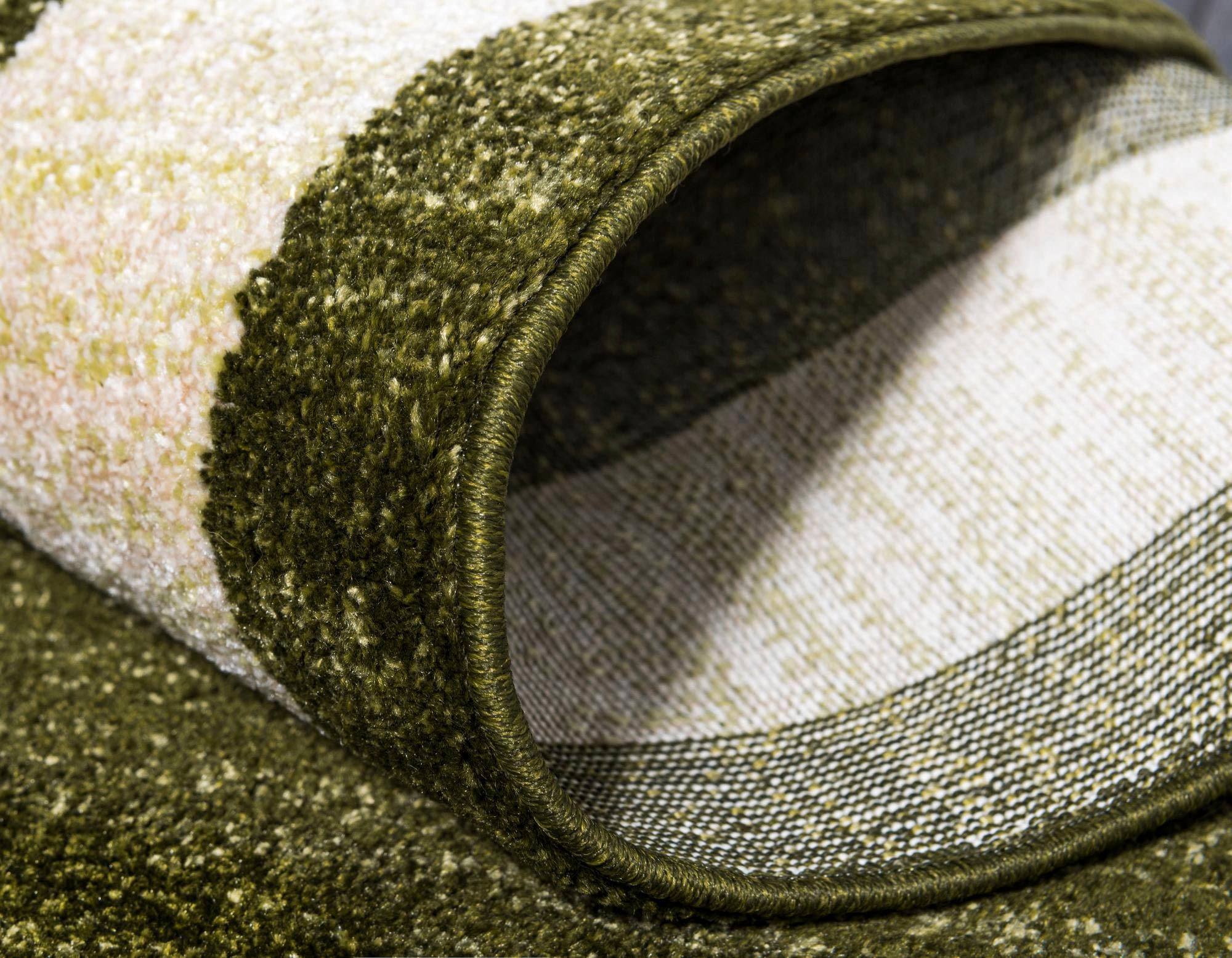 Myflair Möbel & Accessoires Teppich »Good Times Lagerräumung«, rechteckig, 13 mm Höhe, Kurzflor, gewebt, melierte Optik, mit Bordüre