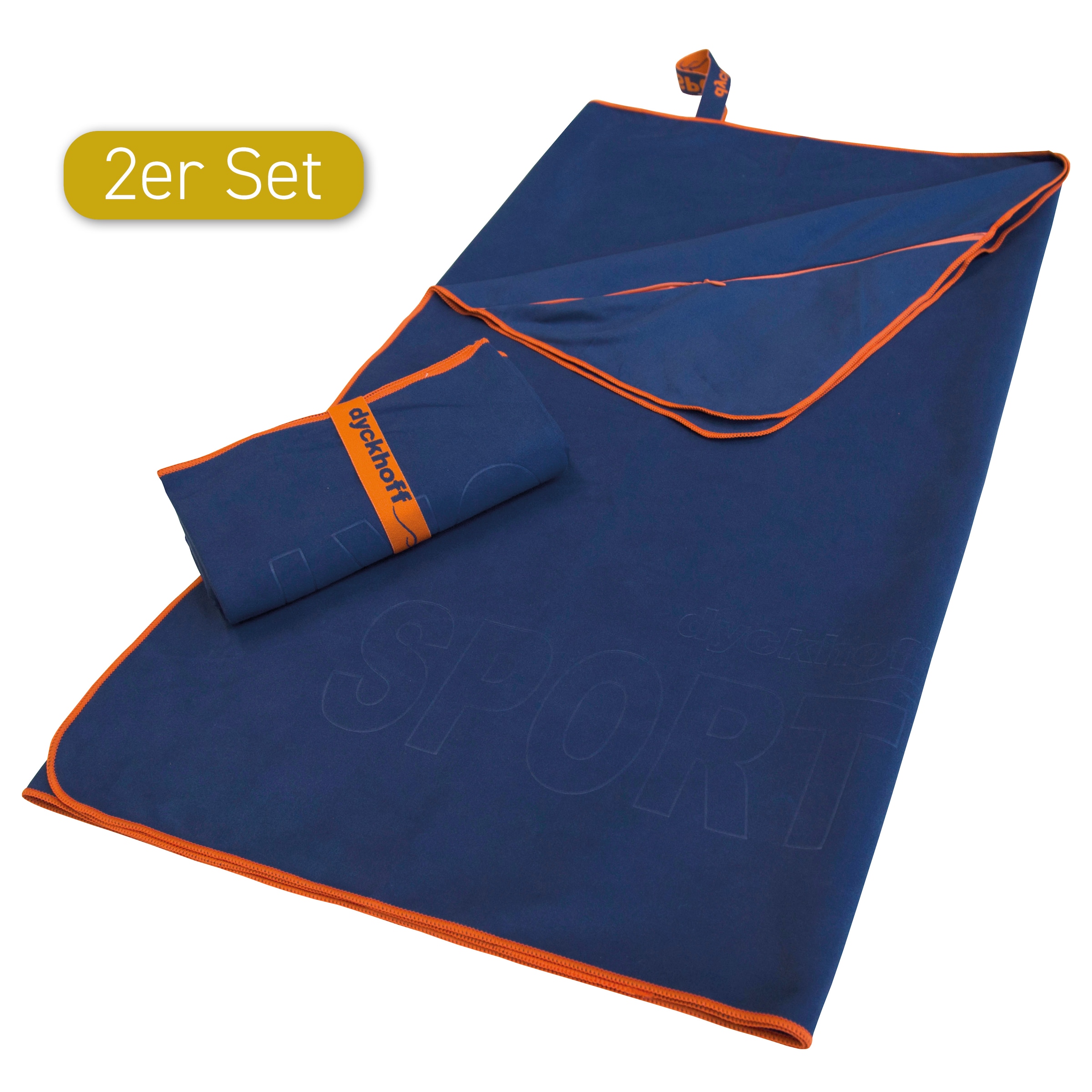 Dyckhoff Sporthandtuch "Mikrofaser Sporttuch" auch als 2er Set erhätlich günstig online kaufen