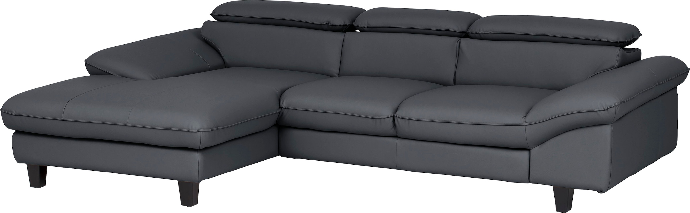 Home affaire Ecksofa »Pilot L-Form«, mit Kopfteilverstellung, wahlweise mit Bettfunktion & Bettkasten