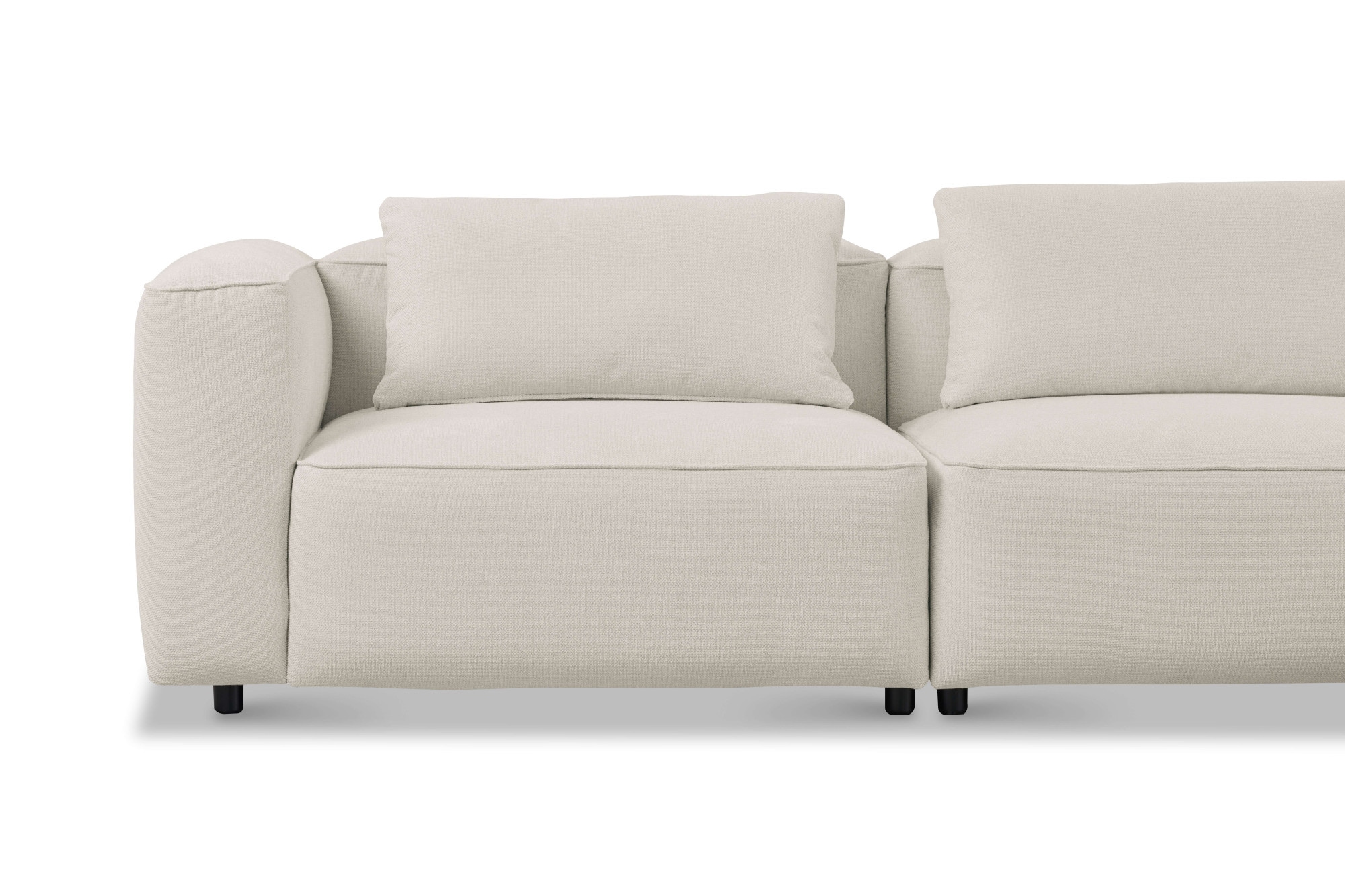 andas Ecksofa »Tvinnet«, Breite 317 cm, extra tiefe Sitzfläche, kubisches Sitzvergnügen