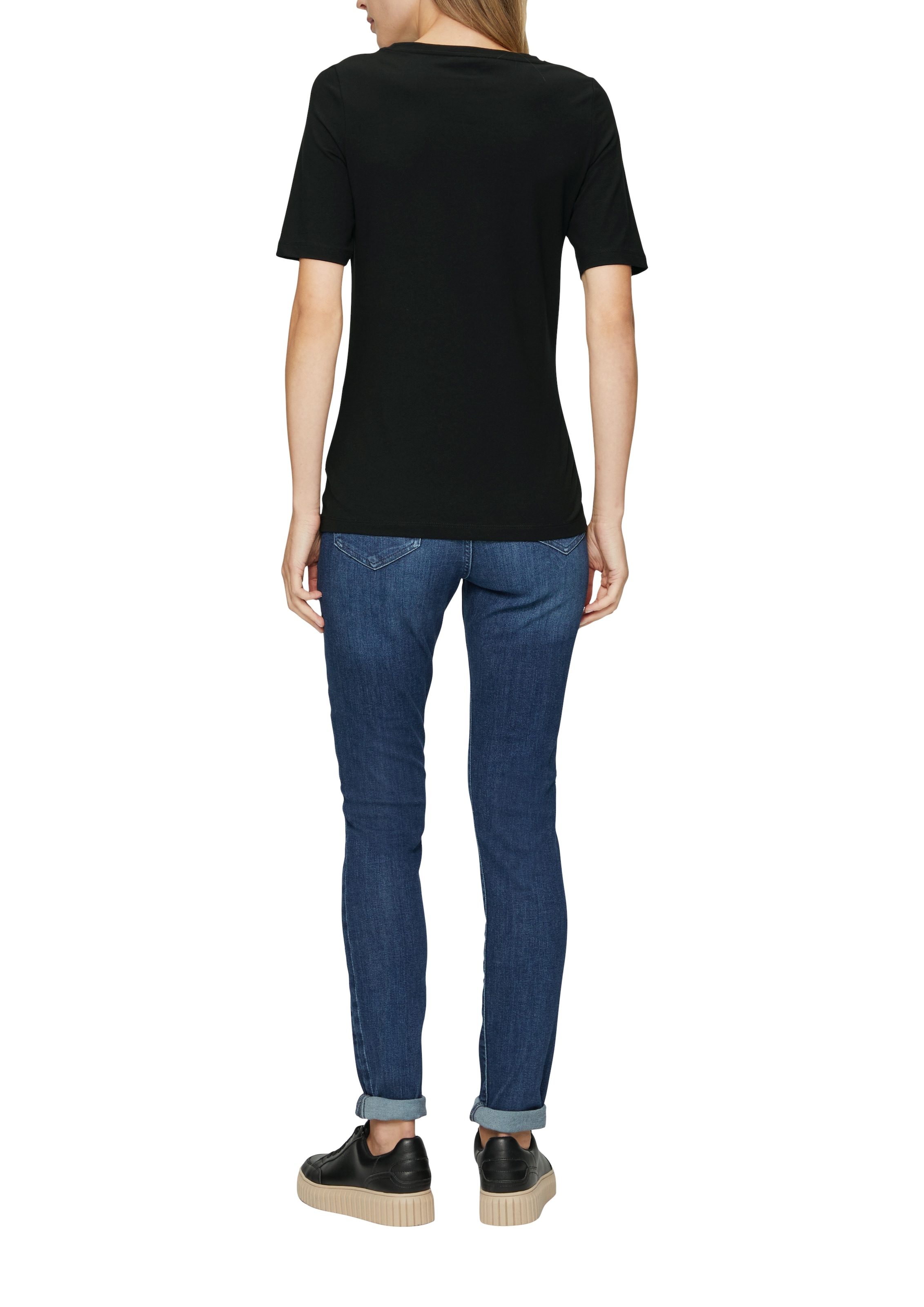 s.Oliver T-Shirt, mit Logoschriftzug