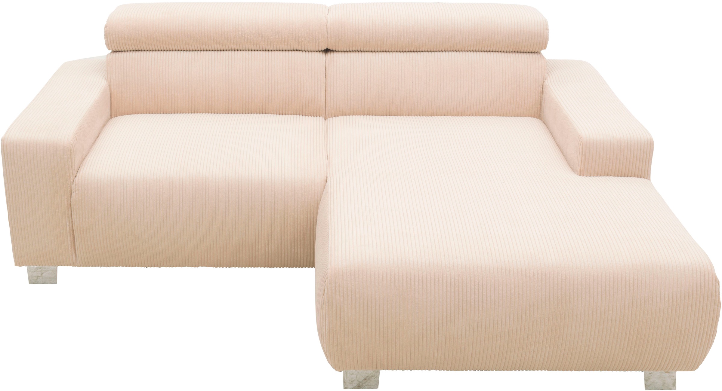 DOMO collection Ecksofa »100030 inkl. Kopfteilverstellung, guter Sitzkomfor günstig online kaufen