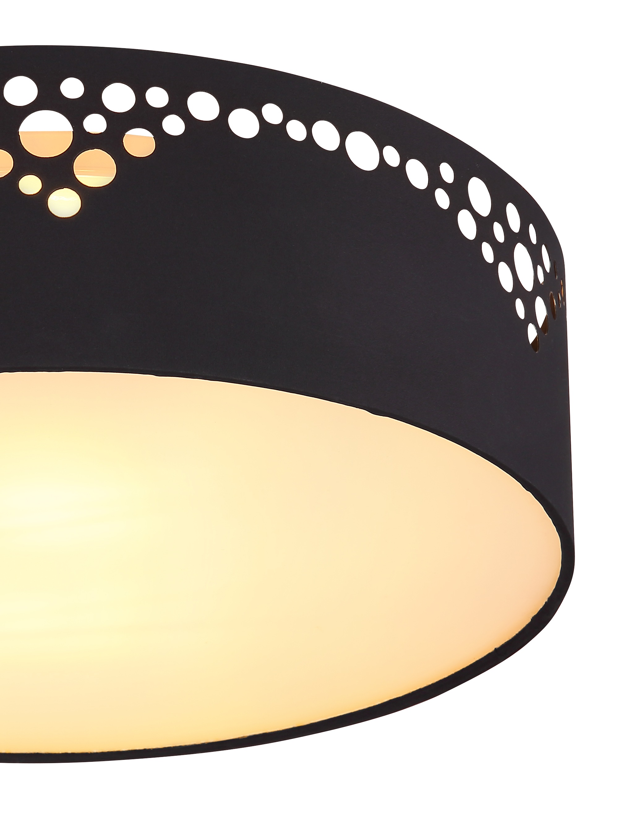GLOBO LIGHTING Deckenleuchte »INGEBORG« E27 1 Stk. Deckenleuchte für Wohn- & Schlafzimmer Textil