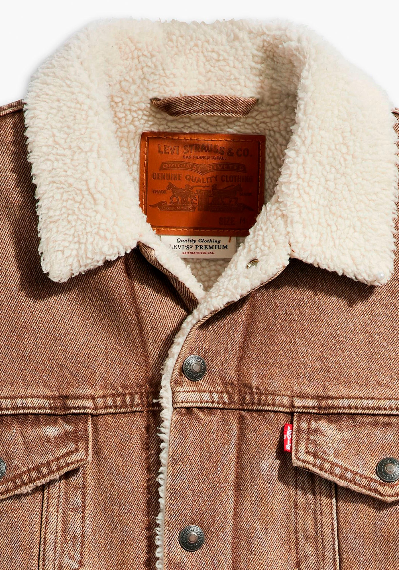 Levi's® Kurzjacke »SHERPA«, mit Sherpa Fütterung