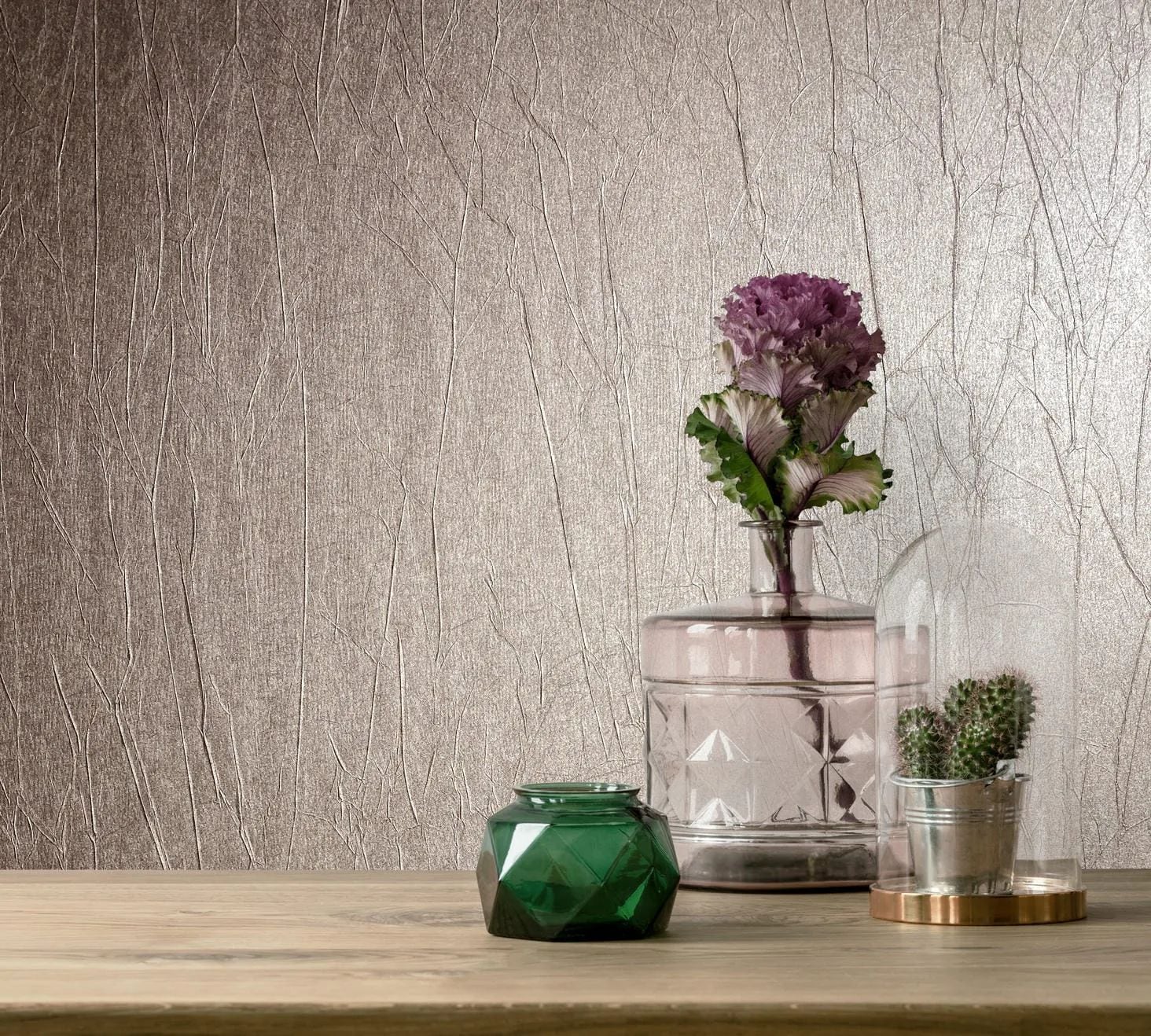 Marburg Vliestapete »Tapete Crushed Shimmer«, Crushoptik, moderne Vliestape günstig online kaufen