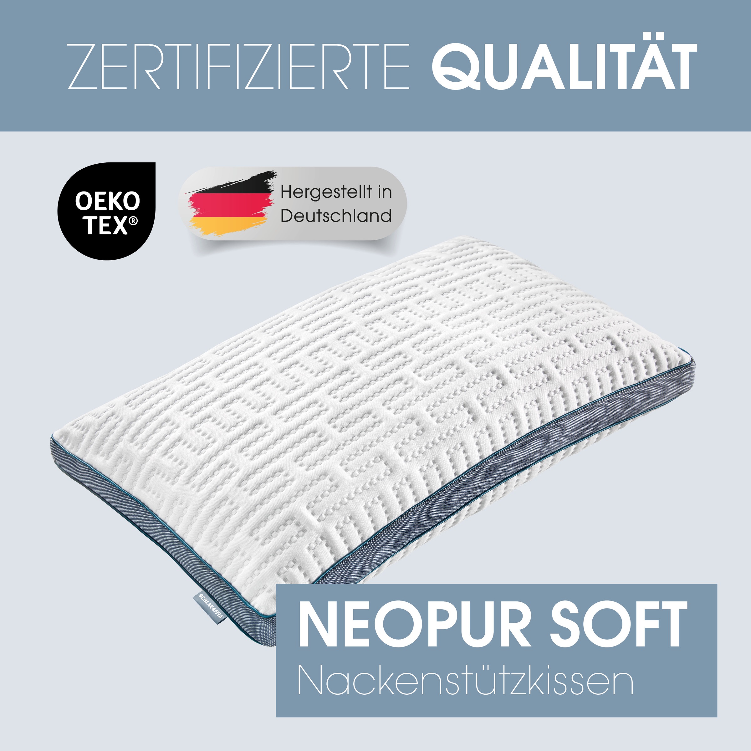 Schlaraffia Nackenstützkissen »Neopur« 1 Stk. tlg.
