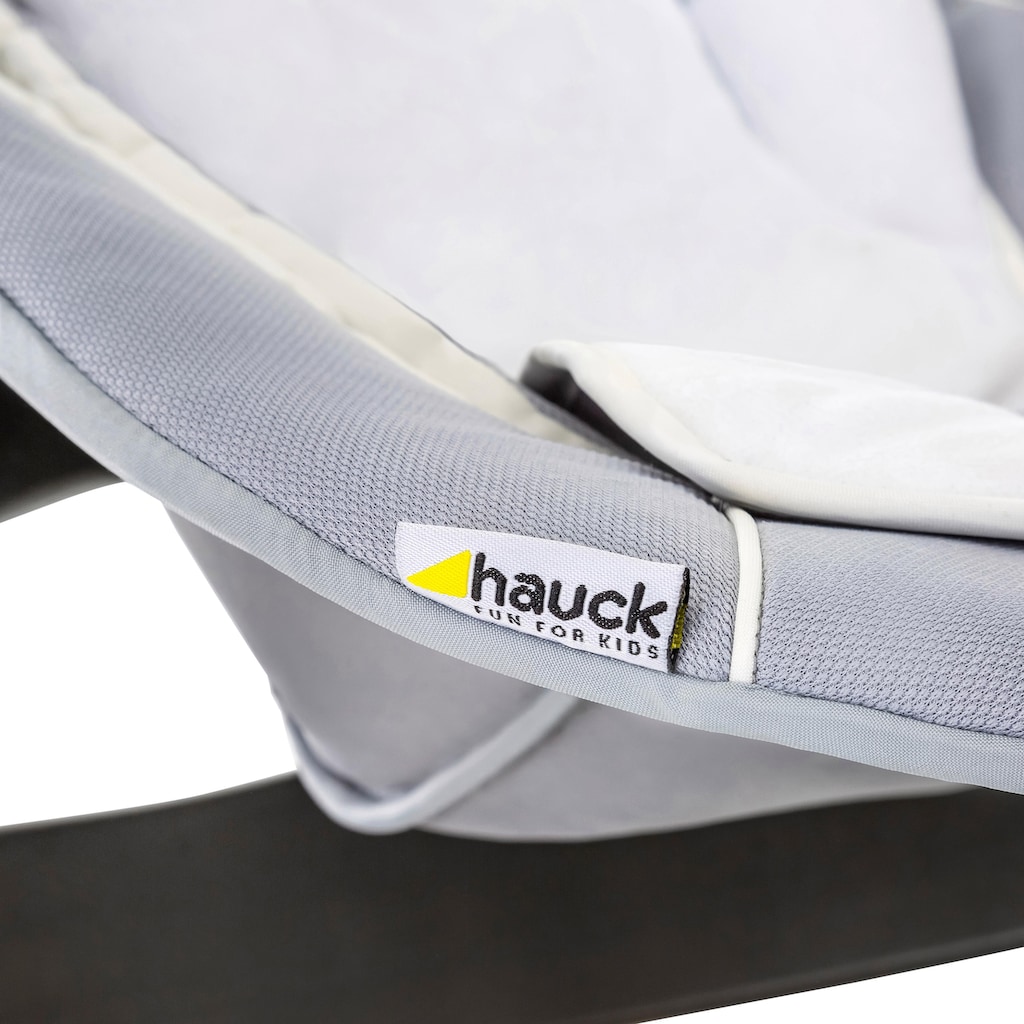 Hauck Hochstuhlaufsatz »Alpha Bouncer 2in1 Wippenaufsatz Stretch, grey« bis, 9 kg